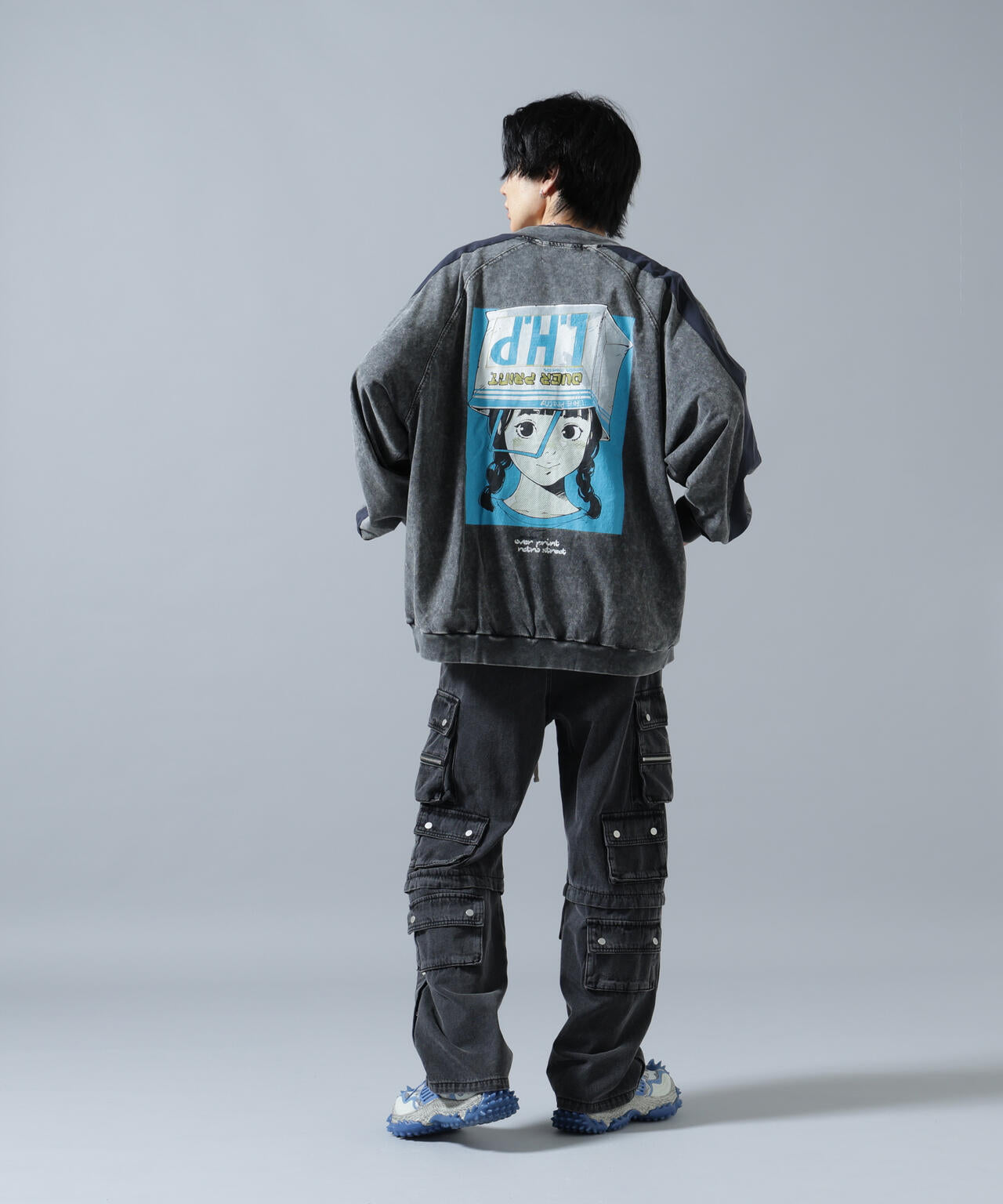 overprint/オーバープリント/別注pigment SHOPPER cotton jacket