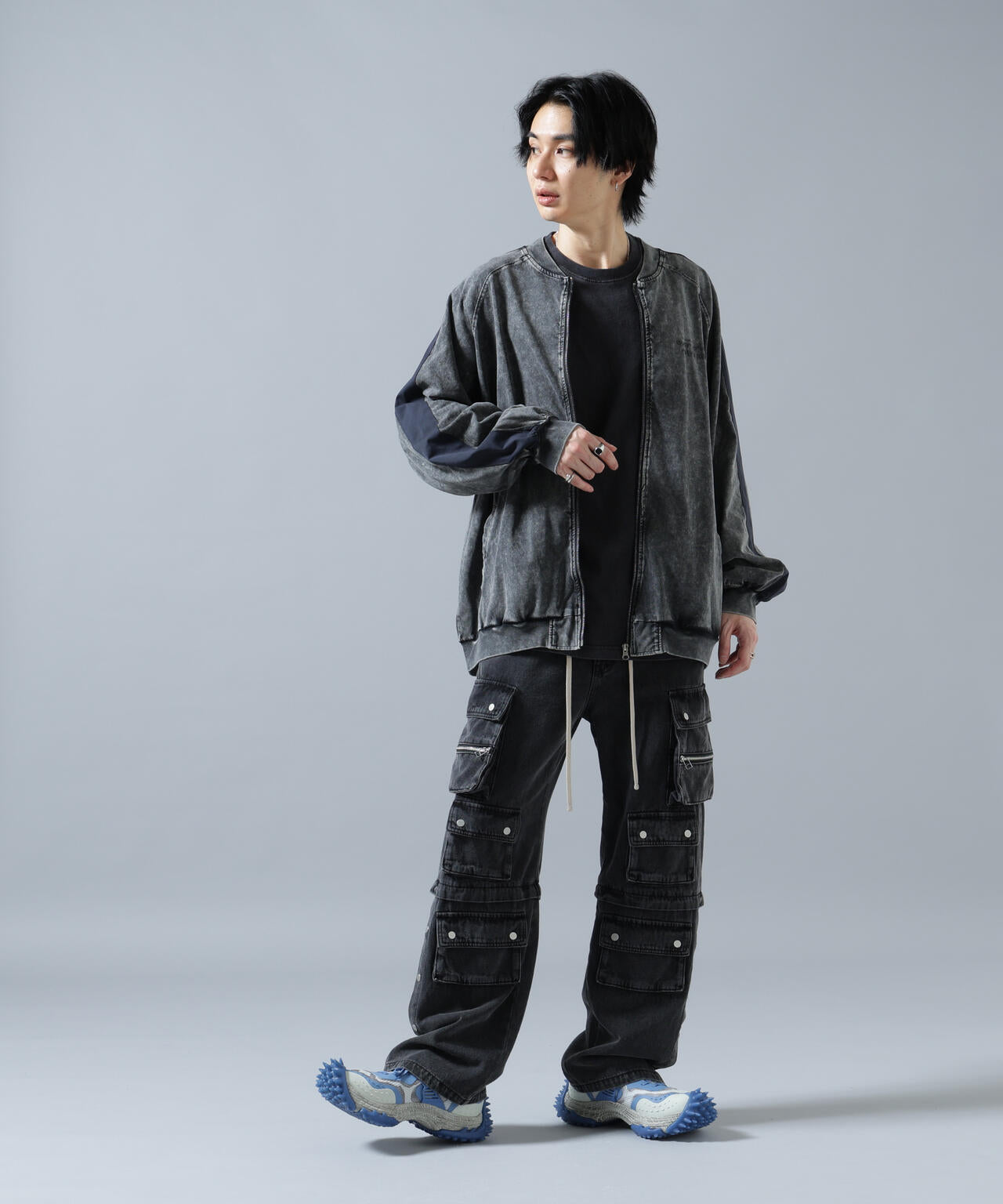 overprint/オーバープリント/別注pigment SHOPPER cotton jacket