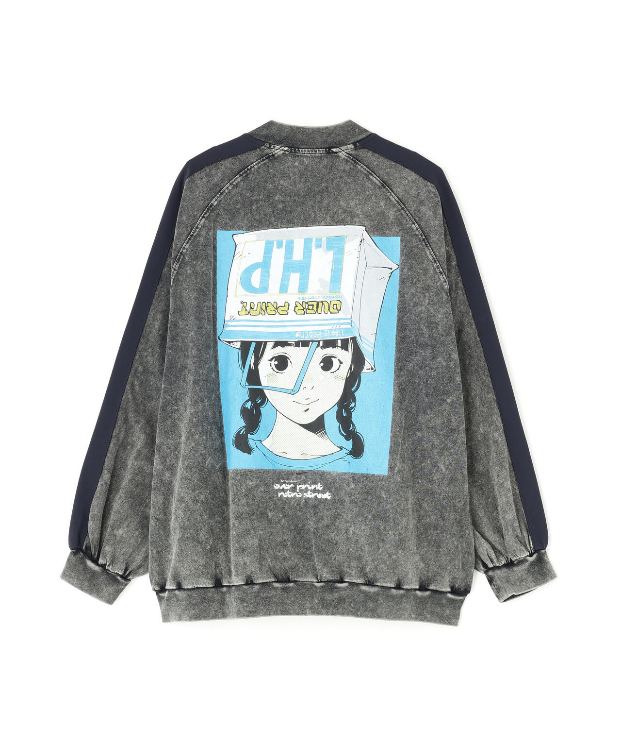 overprint/オーバープリント/別注pigment SHOPPER cotton jacket