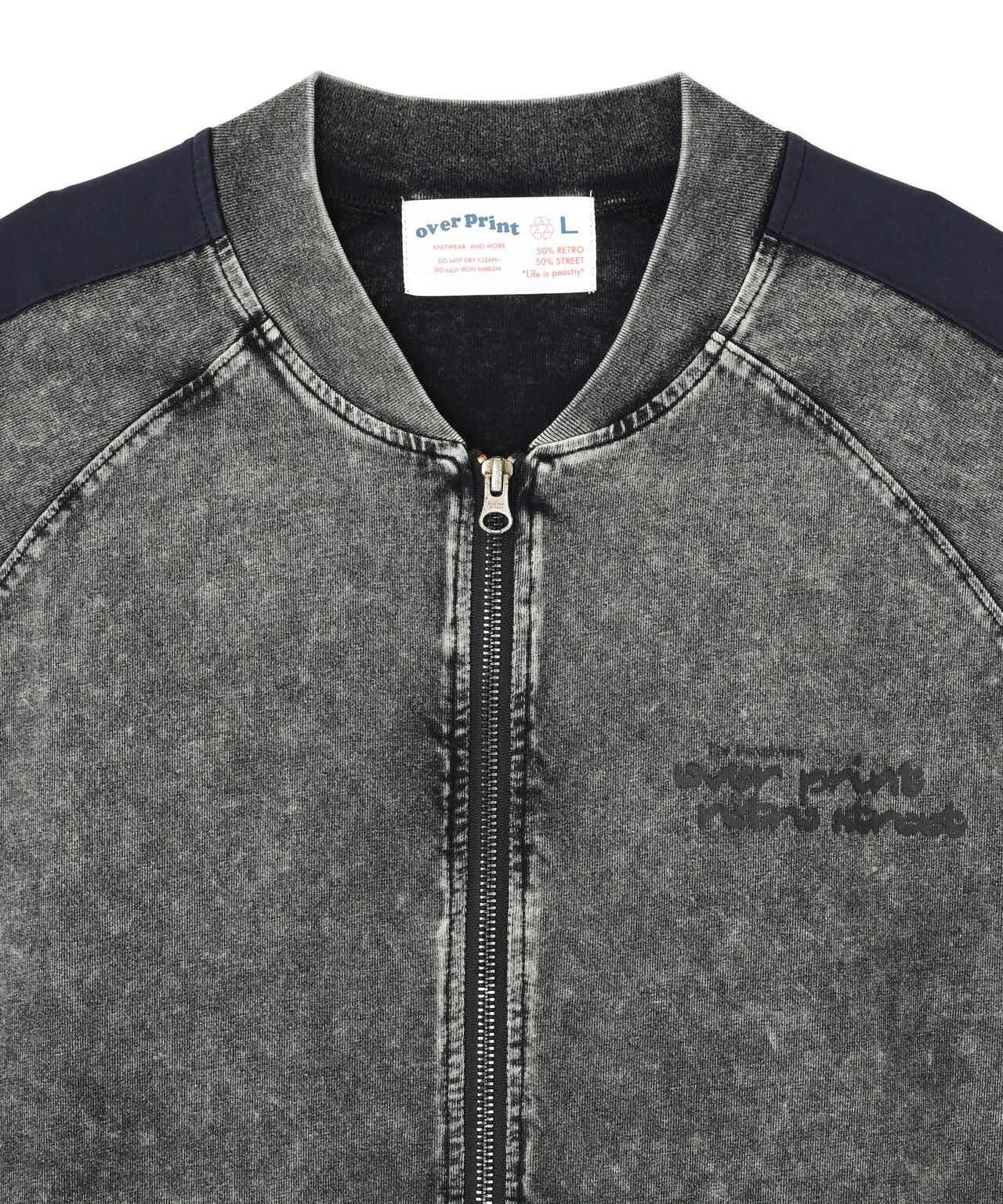 overprint/オーバープリント/別注pigment SHOPPER cotton jacket