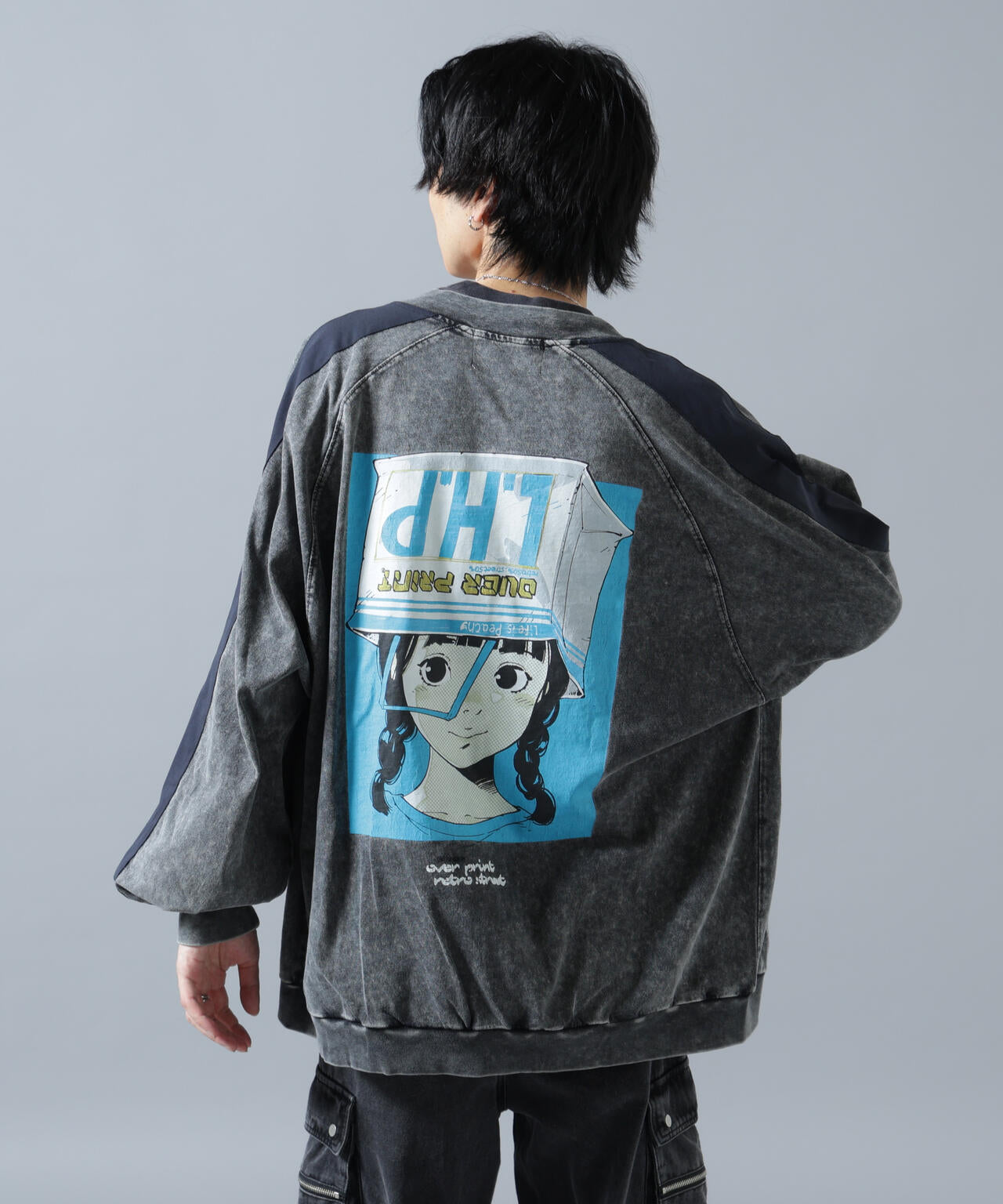 overprint/オーバープリント/別注pigment SHOPPER cotton jacket