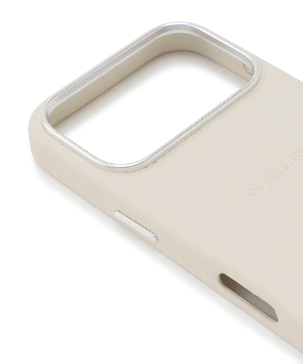 objcts.io/オブジェクツアイオー/カラビナ付きiPhoneケース【iPhone17Pro対応】