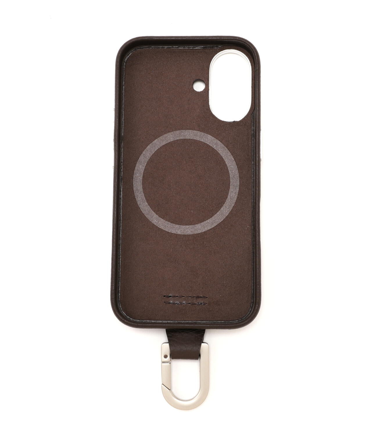 objcts.io/オブジェクツアイオー/カラビナ付きiPhoneケース【iPhone16対応】