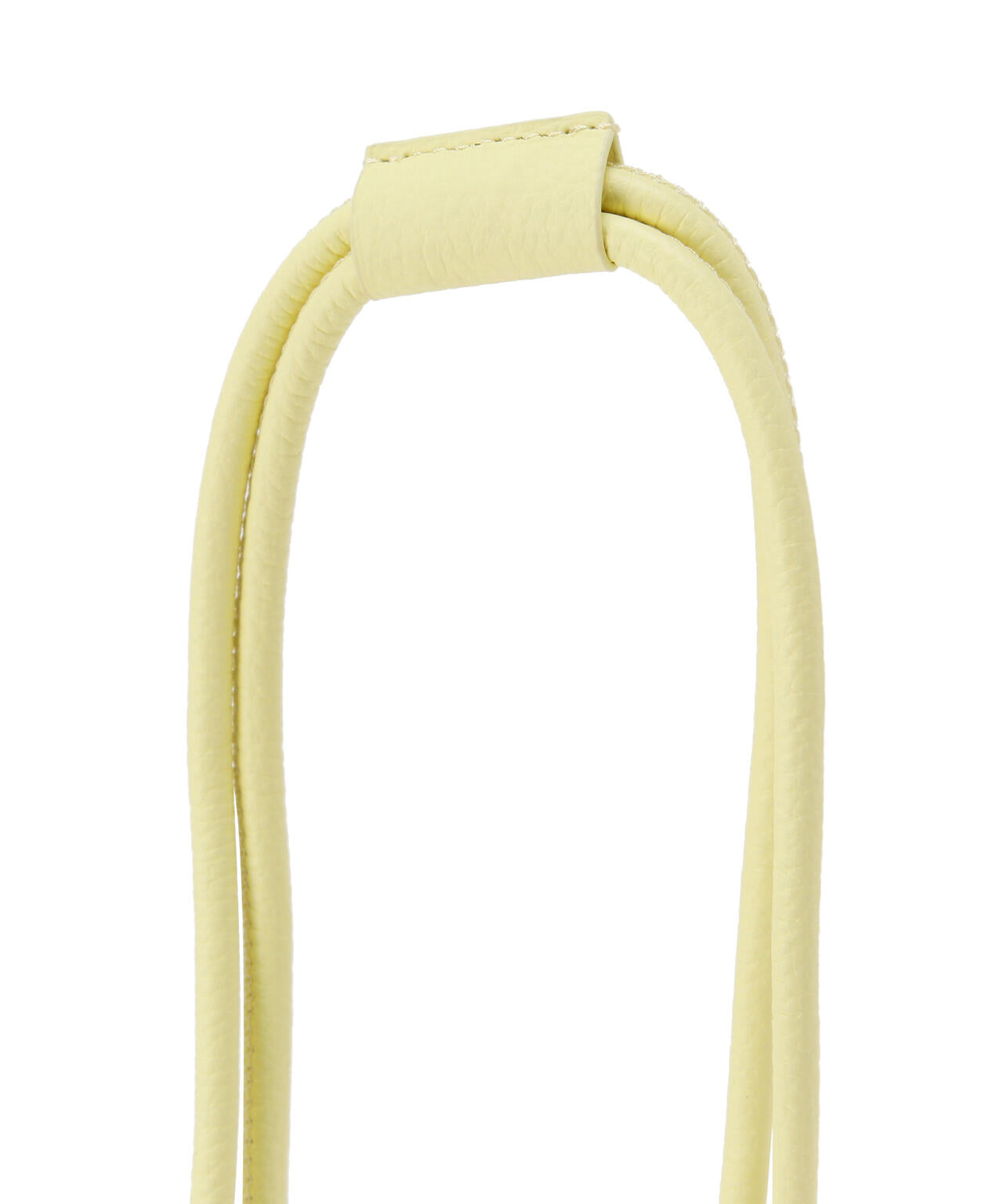 objcts.io/オブジェクツアイオー/デタッチャブルストラップ付レザーマイクロバッグ