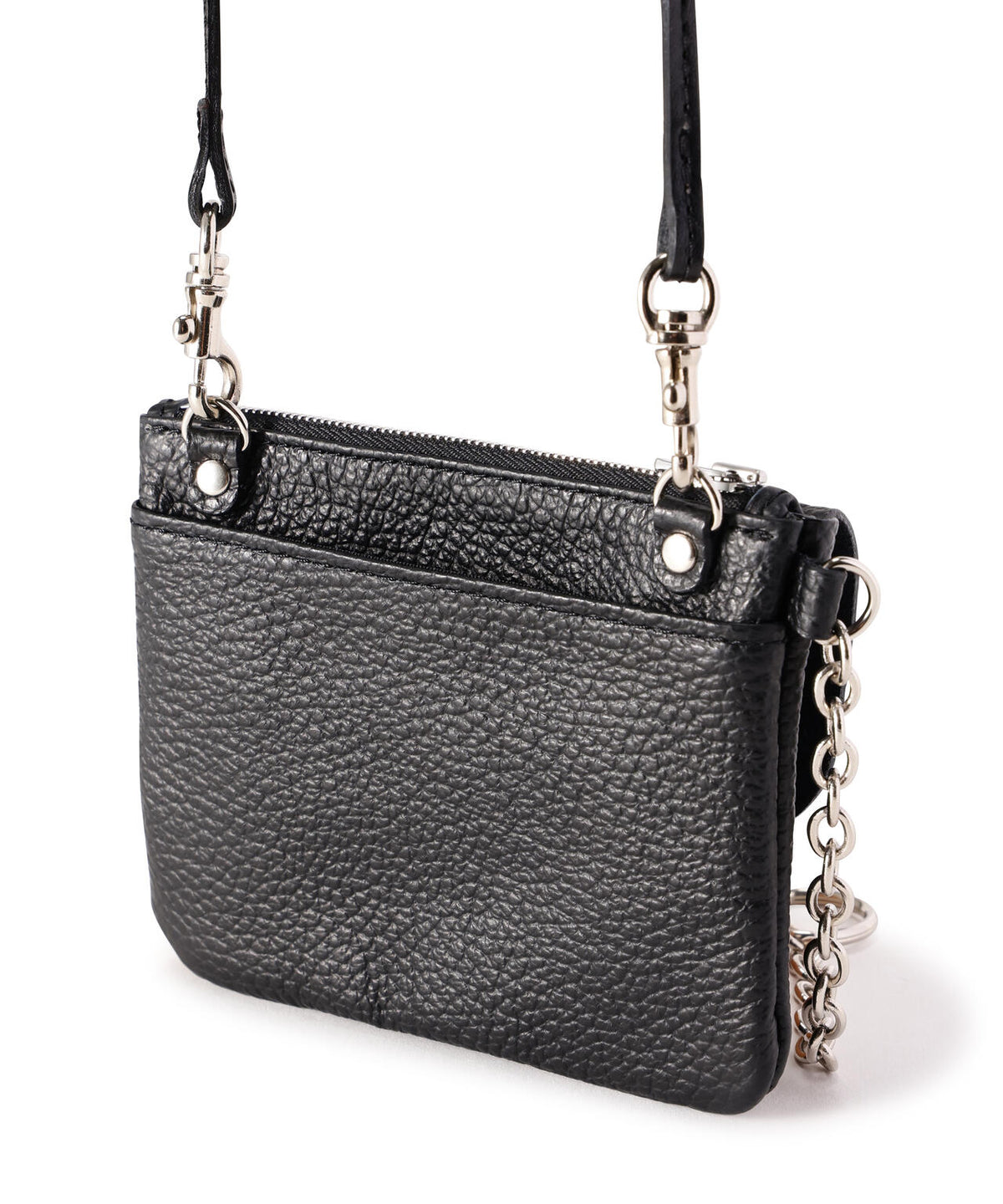 【20/80】トゥエンティーエイティー/COW LEATHER BIKER WALLET WITH STRAP