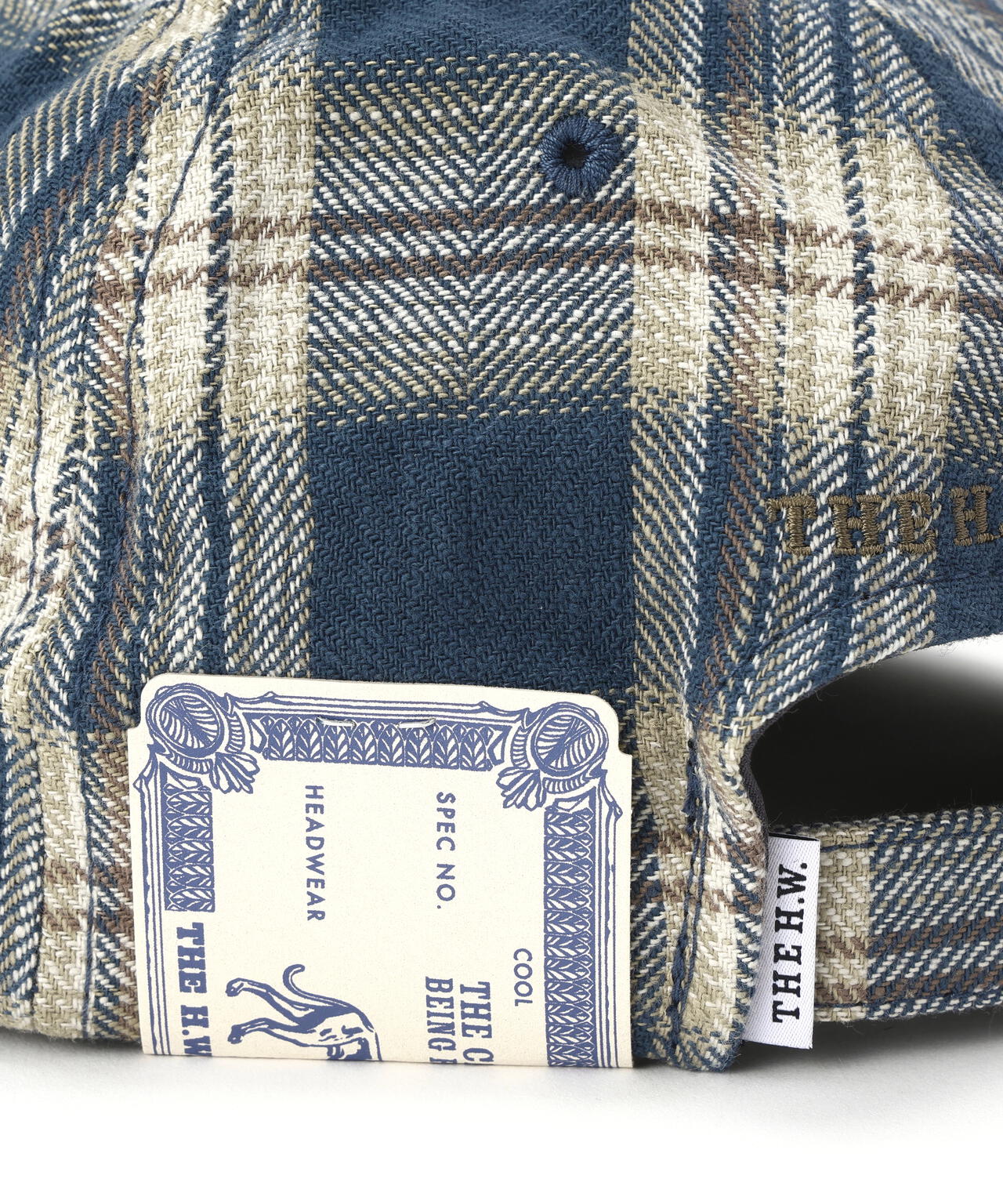 THE H.W.DOG&CO./ザエイチダブリュードッグアンドコー/PLAID TWO TONE CAP