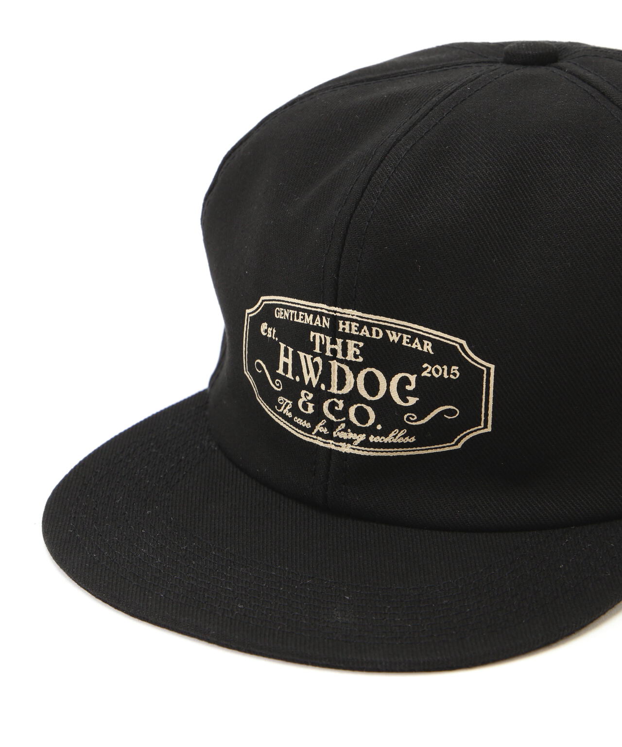THE H.W.DOG&CO./ザエイチダブリュードッグアンドコー/TRUCKER CAP - Black