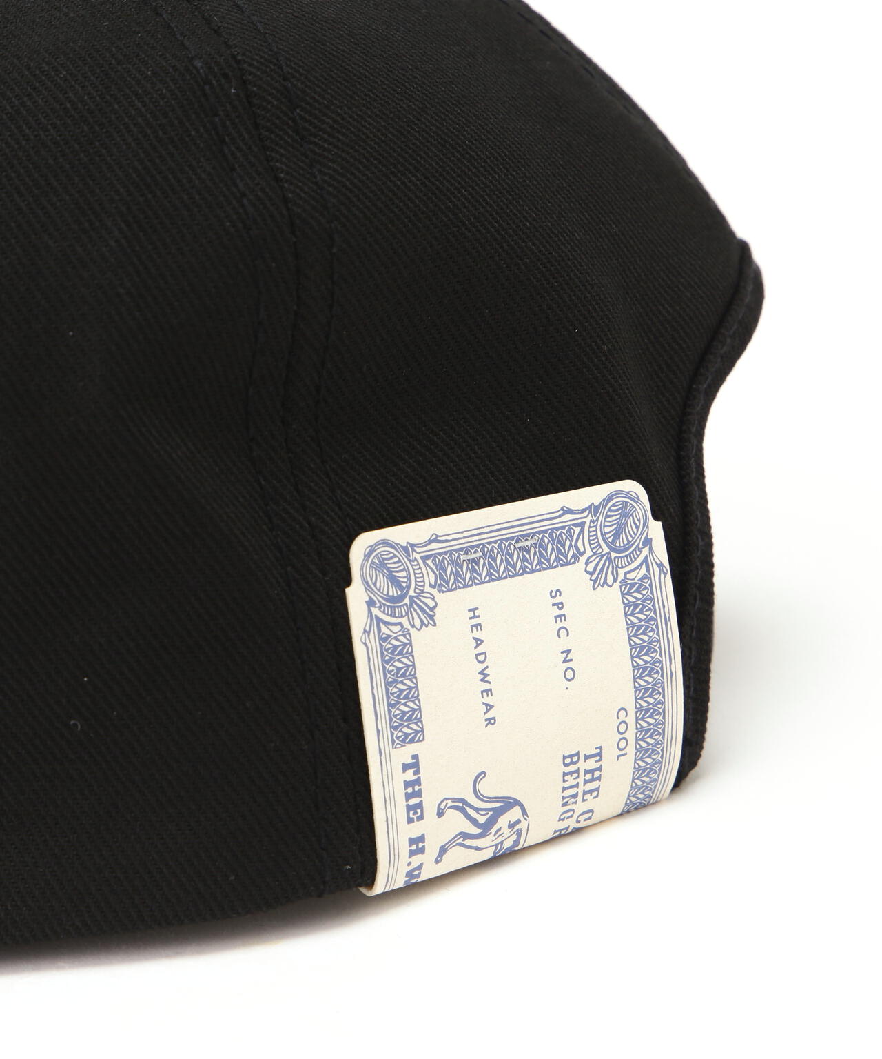 THE H.W.DOG&CO./ザエイチダブリュードッグアンドコー/TRUCKER CAP - Black