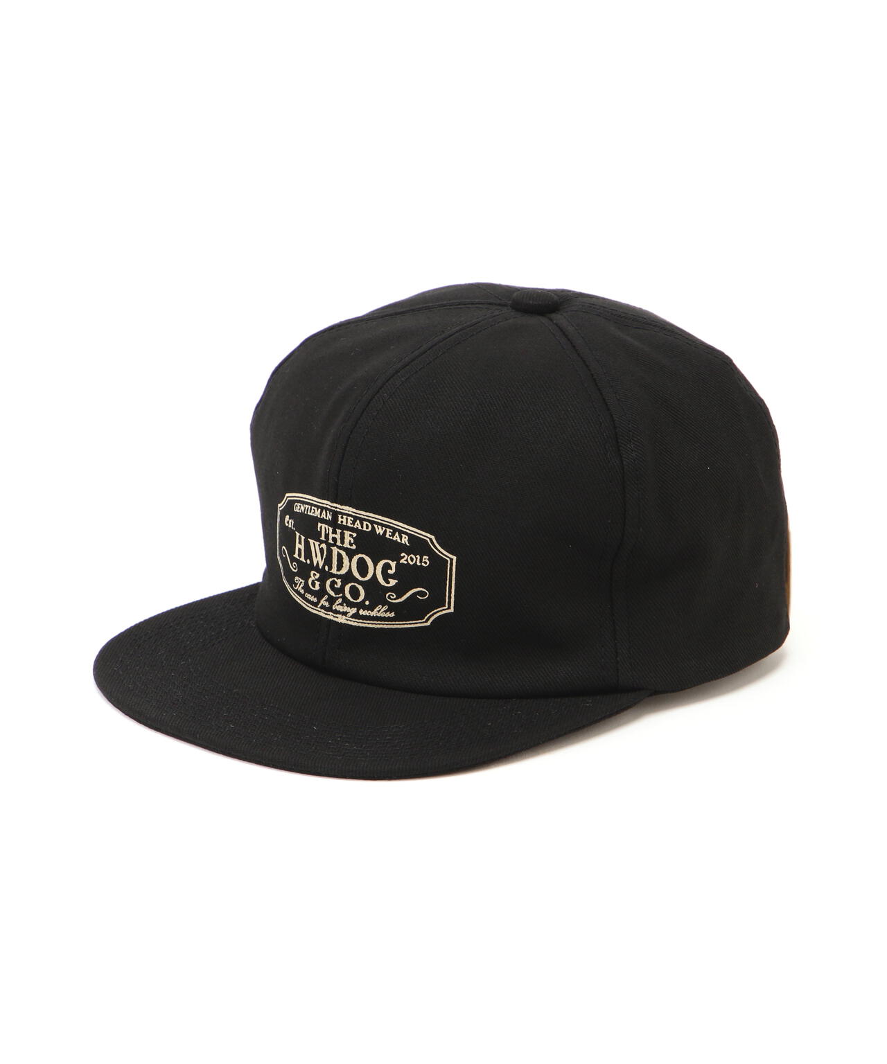 THE H.W.DOG&CO./ザエイチダブリュードッグアンドコー/TRUCKER CAP - Black