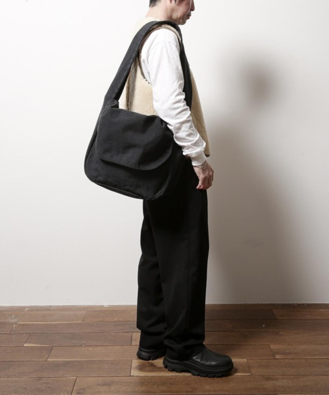 【20/80】トゥエンティーエイティー/ PRODUCT DYED #8 CANVAS MESSENGER BAG