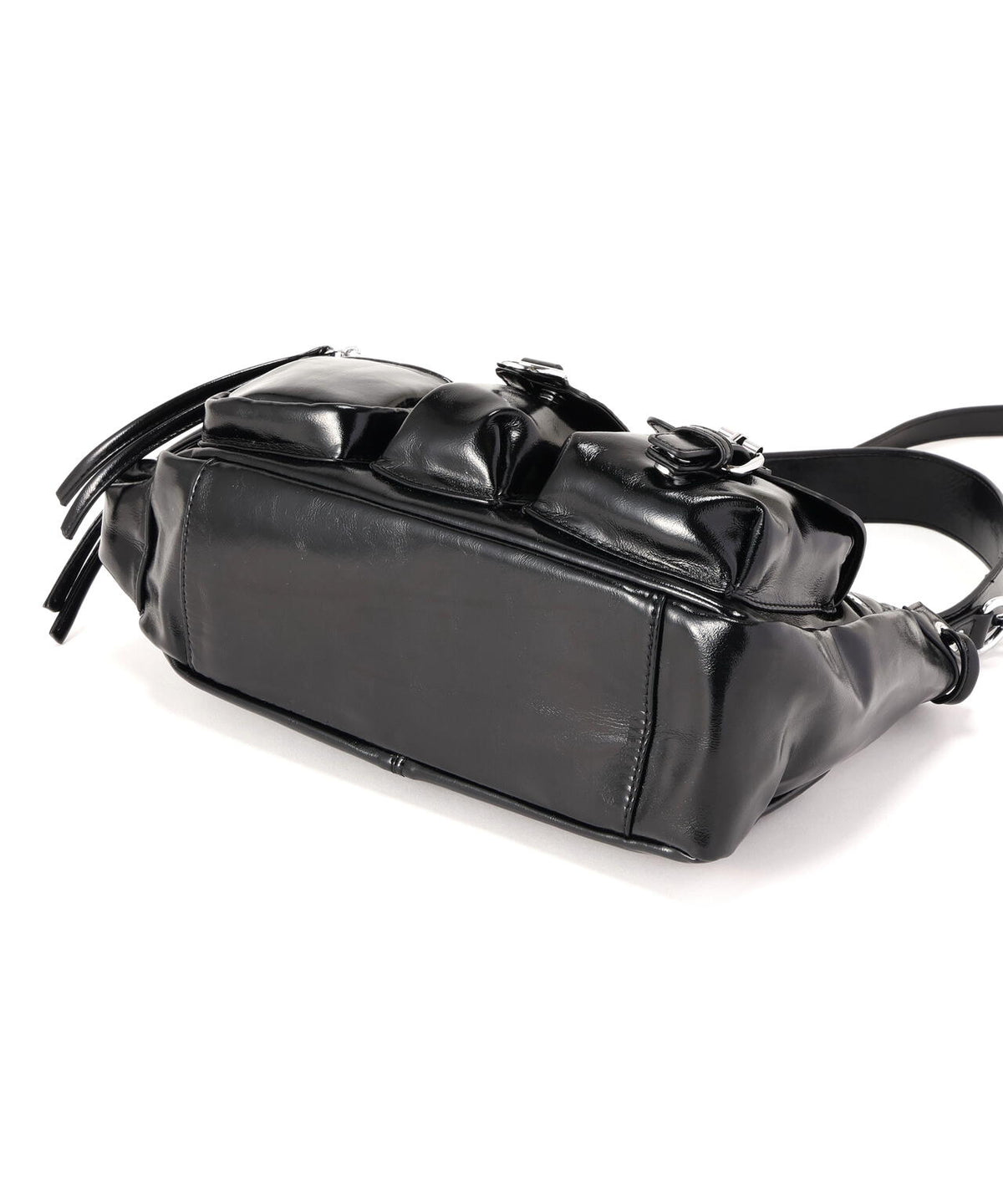 SIS/エスアイエス/PU Leather Shoulder Bag