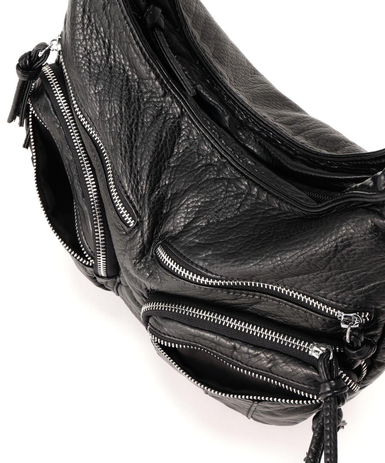 SIS/エスアイエス/PU Leather Shoulder Bag