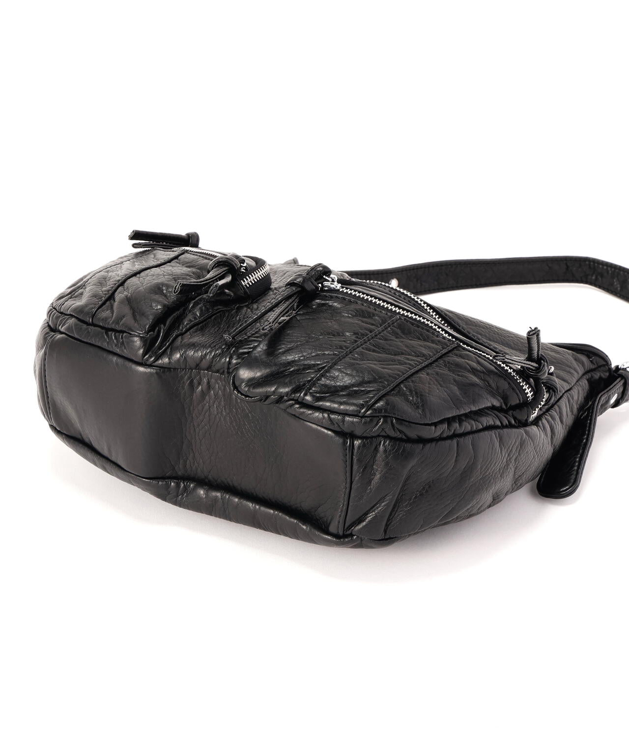 SIS/エスアイエス/PU Leather Shoulder Bag
