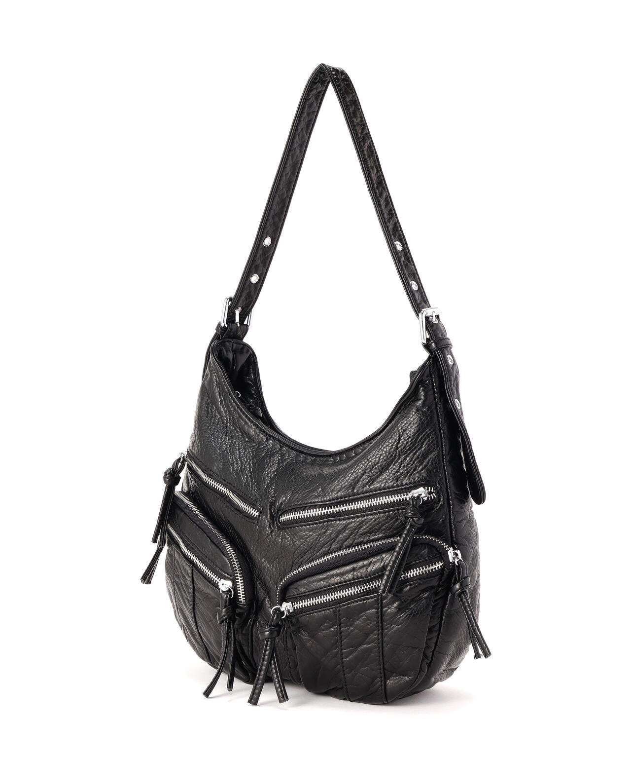 SIS/エスアイエス/PU Leather Shoulder Bag