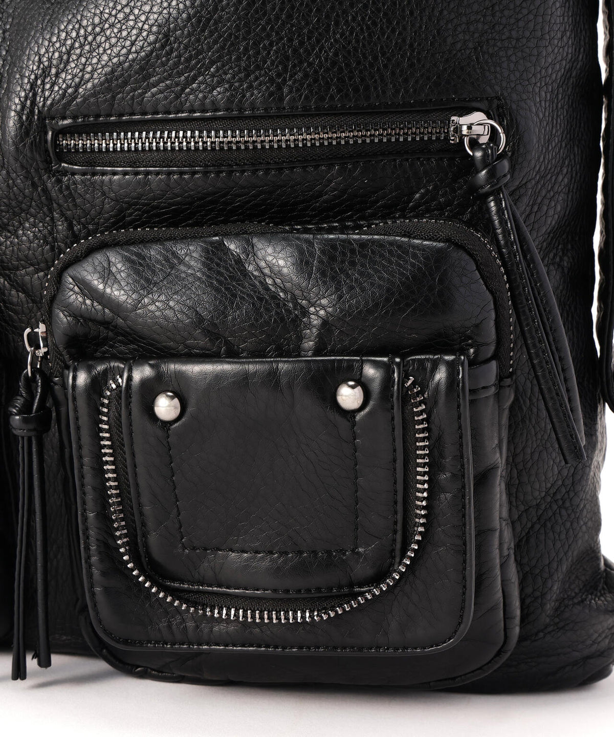 SIS/エスアイエス/PU Leather Shoulder Bag