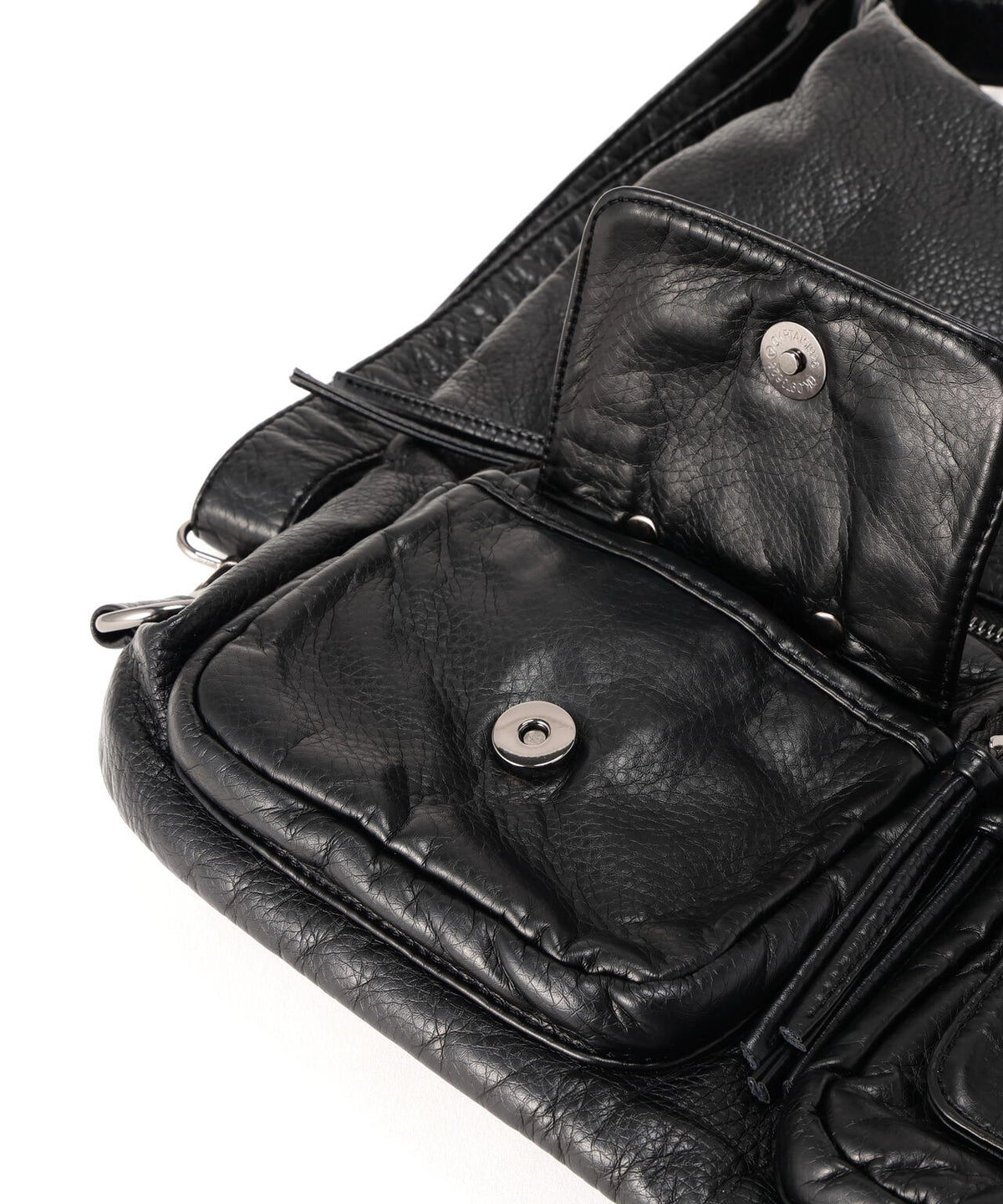 SIS/エスアイエス/PU Leather Shoulder Bag