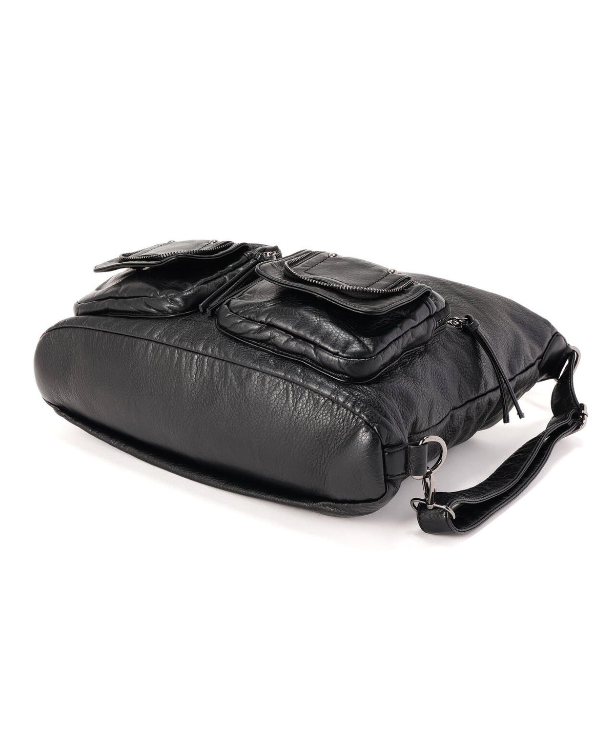 SIS/エスアイエス/PU Leather Shoulder Bag