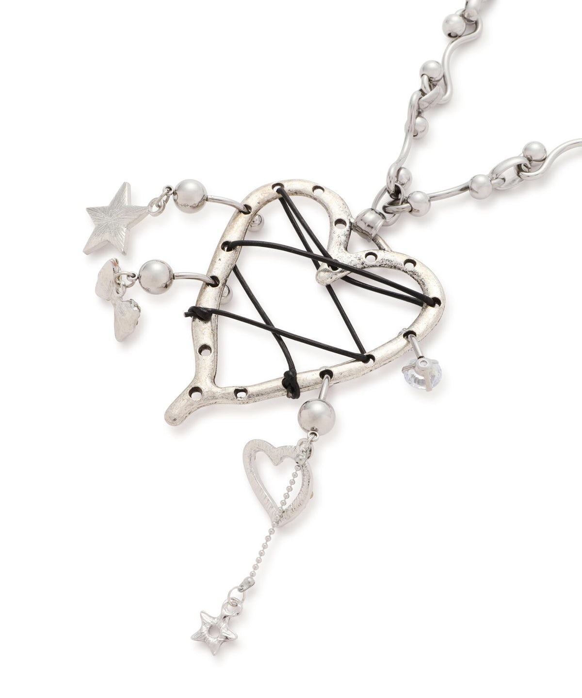 hurjaboyacc/ホジャボーイアクセ/VINTAGE HEART WITH NECKLACE