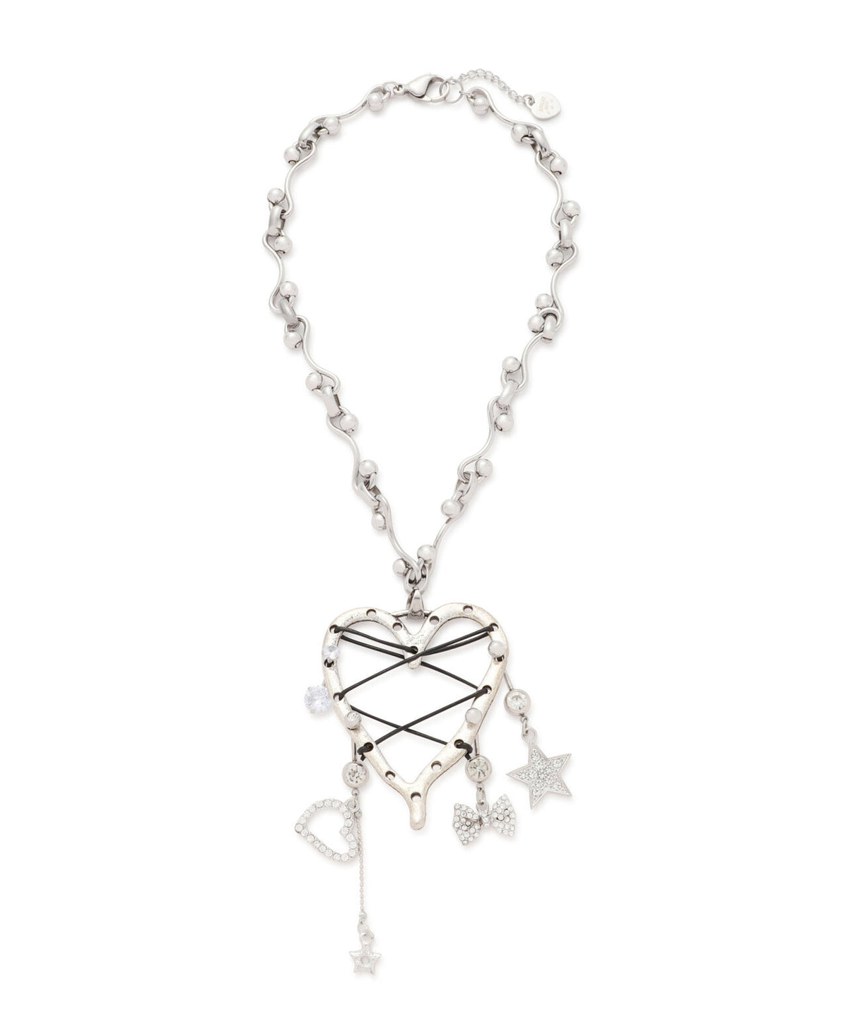 hurjaboyacc/ホジャボーイアクセ/VINTAGE HEART WITH NECKLACE