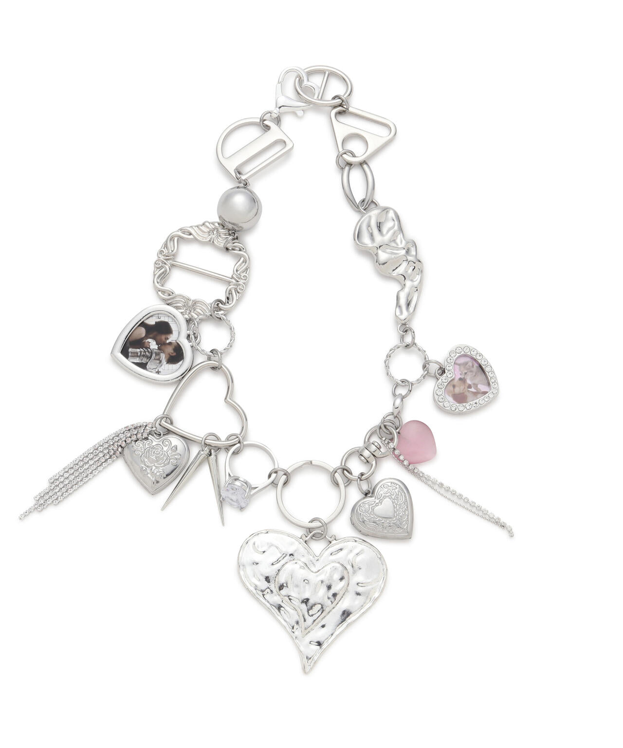 hurjaboyacc/ホジャボーイアクセ/HEART MIX NECKLACE