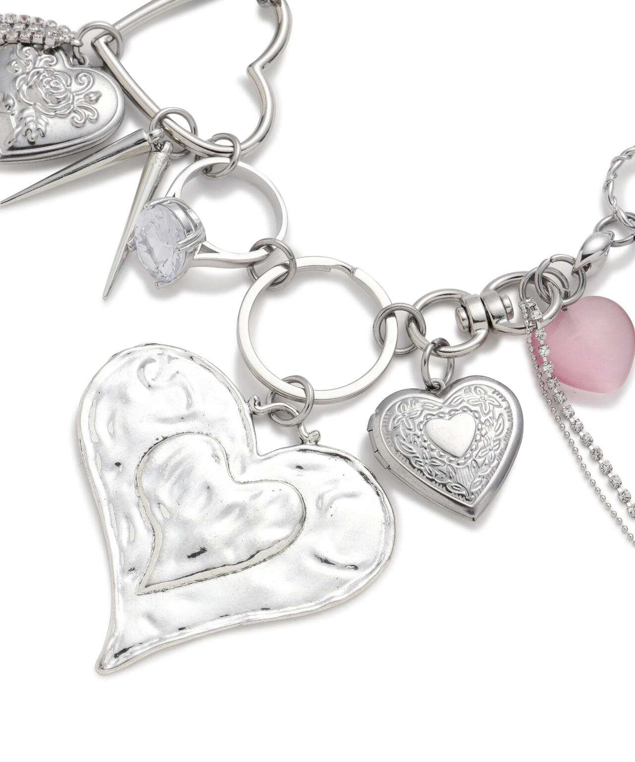 hurjaboyacc/ホジャボーイアクセ/HEART MIX NECKLACE