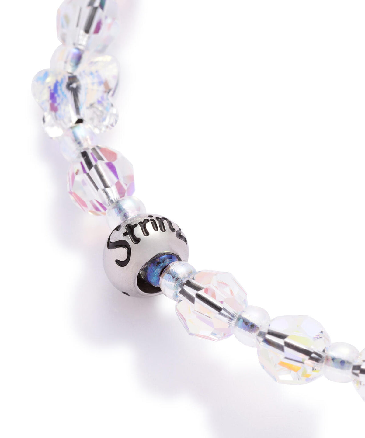 String Ting/ストリングティング/Flutter Drip Cryst Wristlet Strap