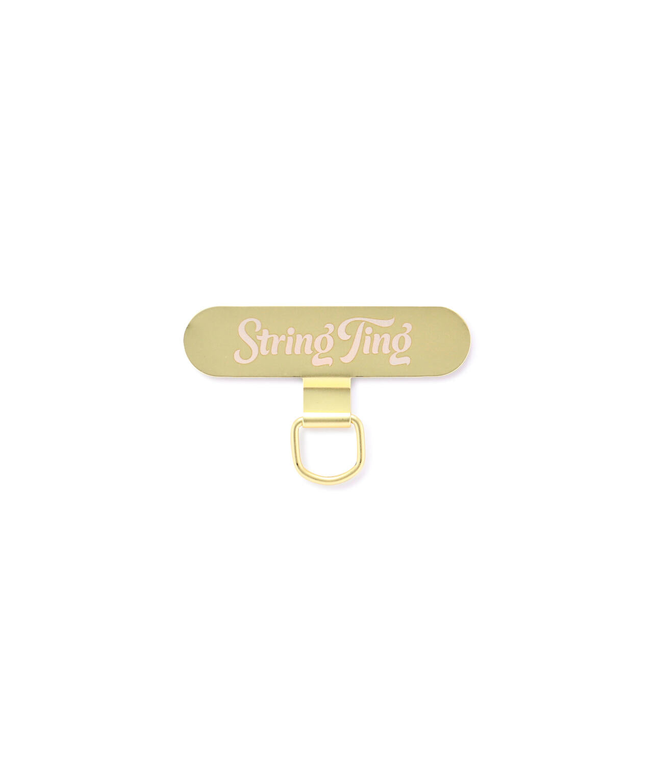 String Ting/ストリングティング/Phone Strap Card-Gold