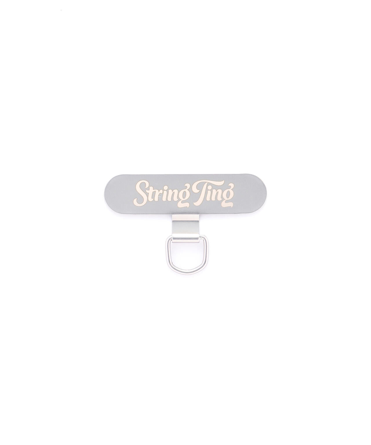 String Ting/ストリングティング/Phone Strap Card-silver metal