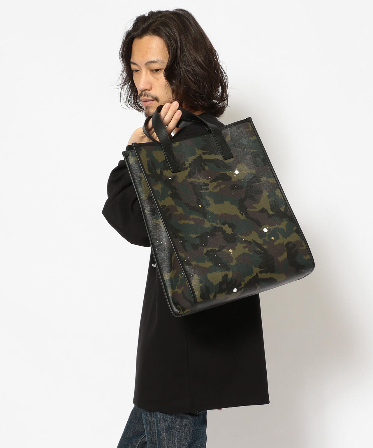 GENTIL BANDIT (ジャンティバンティ)タテ型トートバッグ MM