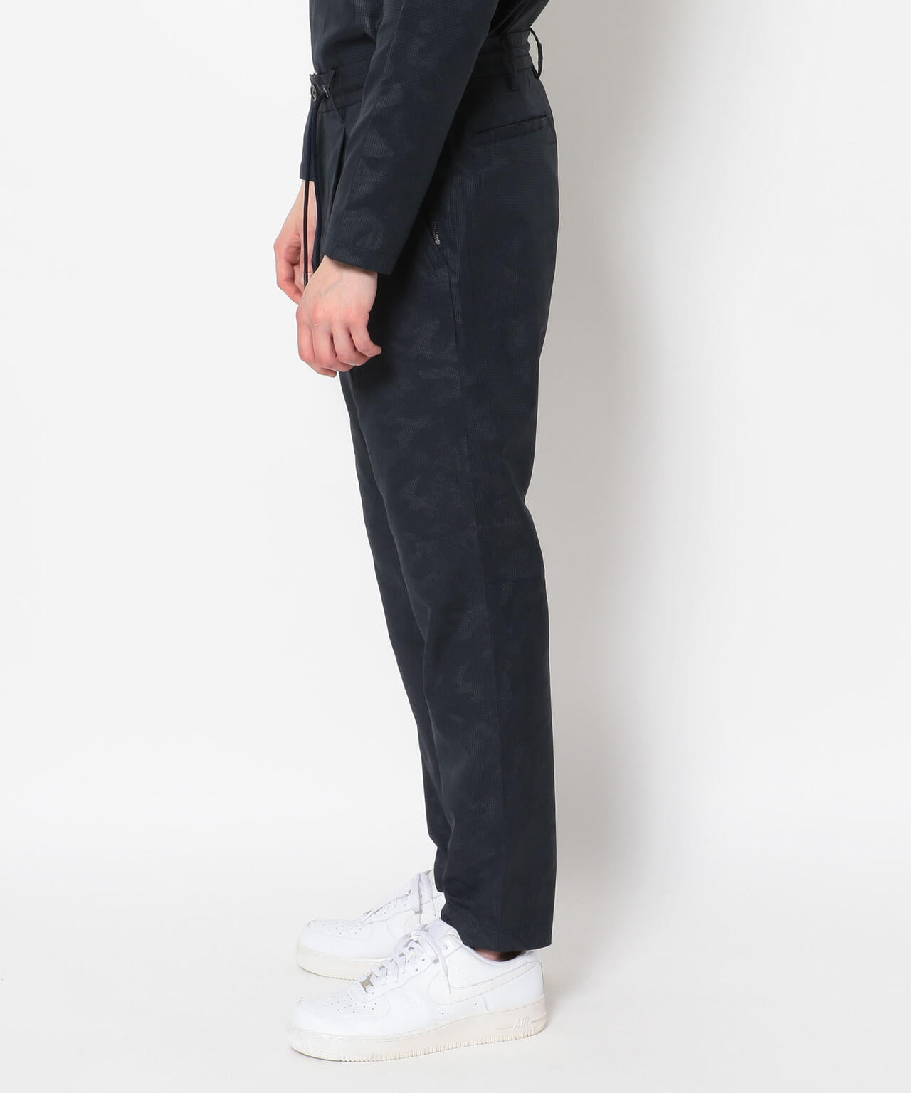 junhashimoto/ジュンハシモト/SIDE GATHER PANTS -CAMO AIR DOT-