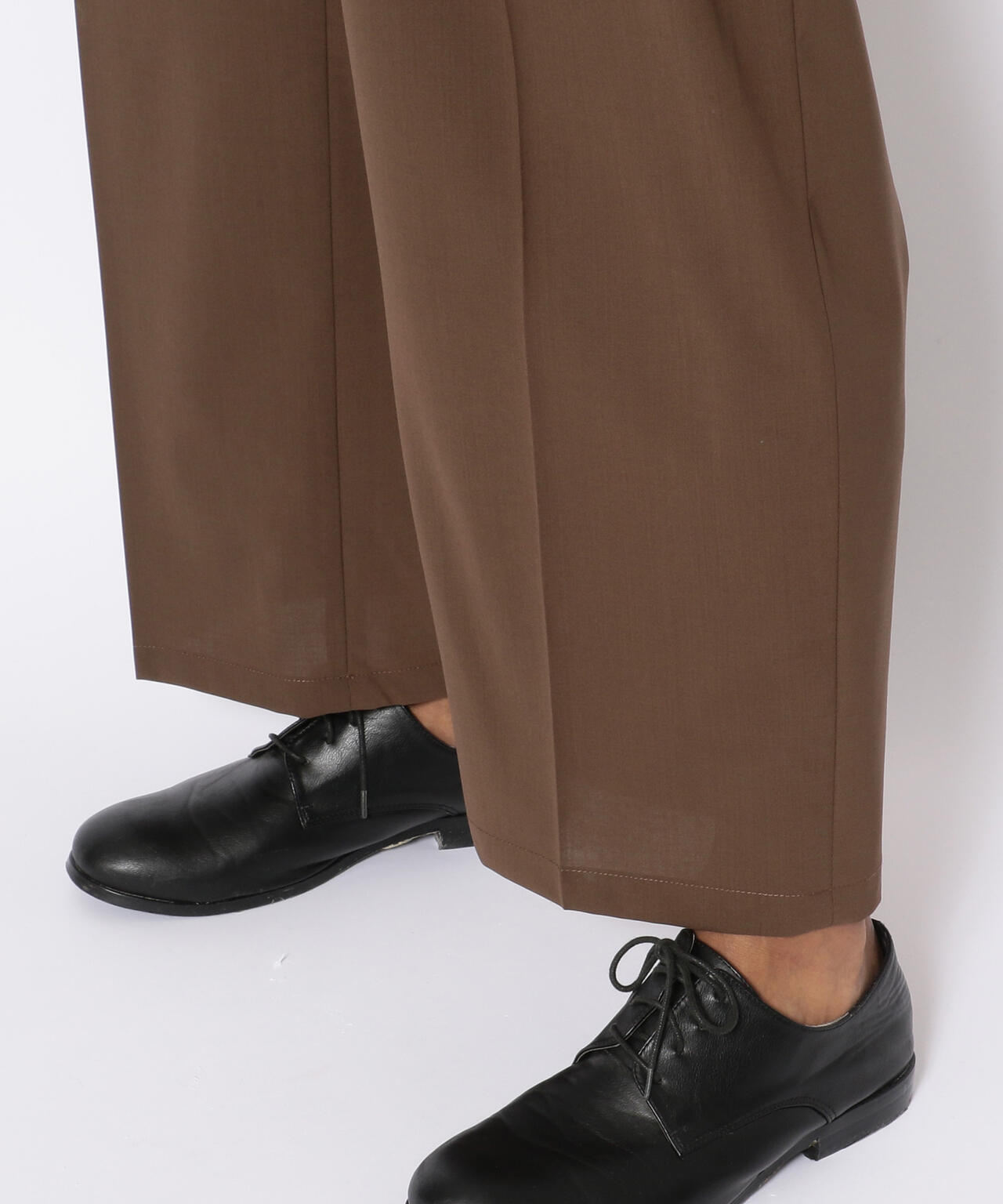 LUSOR(ルーソル)WOOL WIDE SLACKS