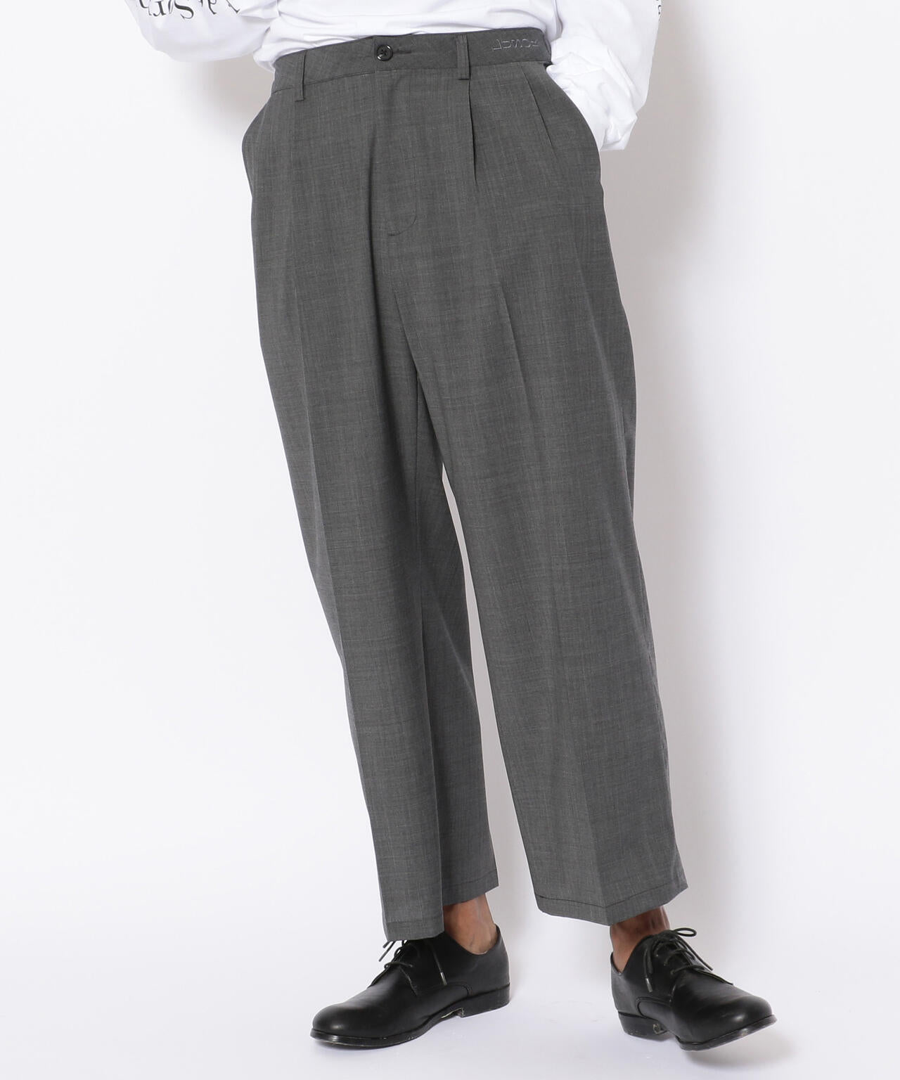 LUSOR(ルーソル)WOOL WIDE SLACKS
