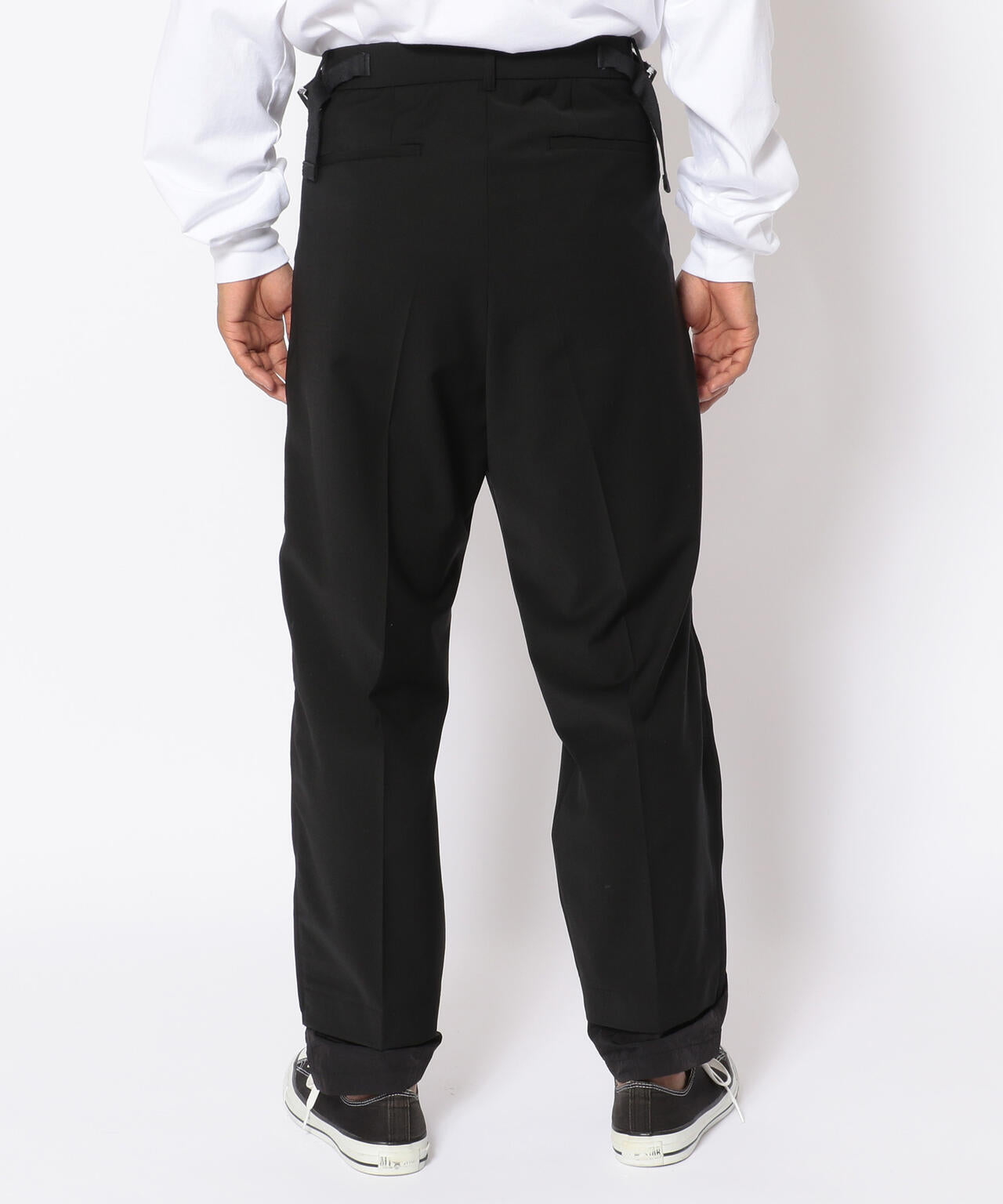 LUSOR(ルーソル)WOOL ZIP SLACKS
