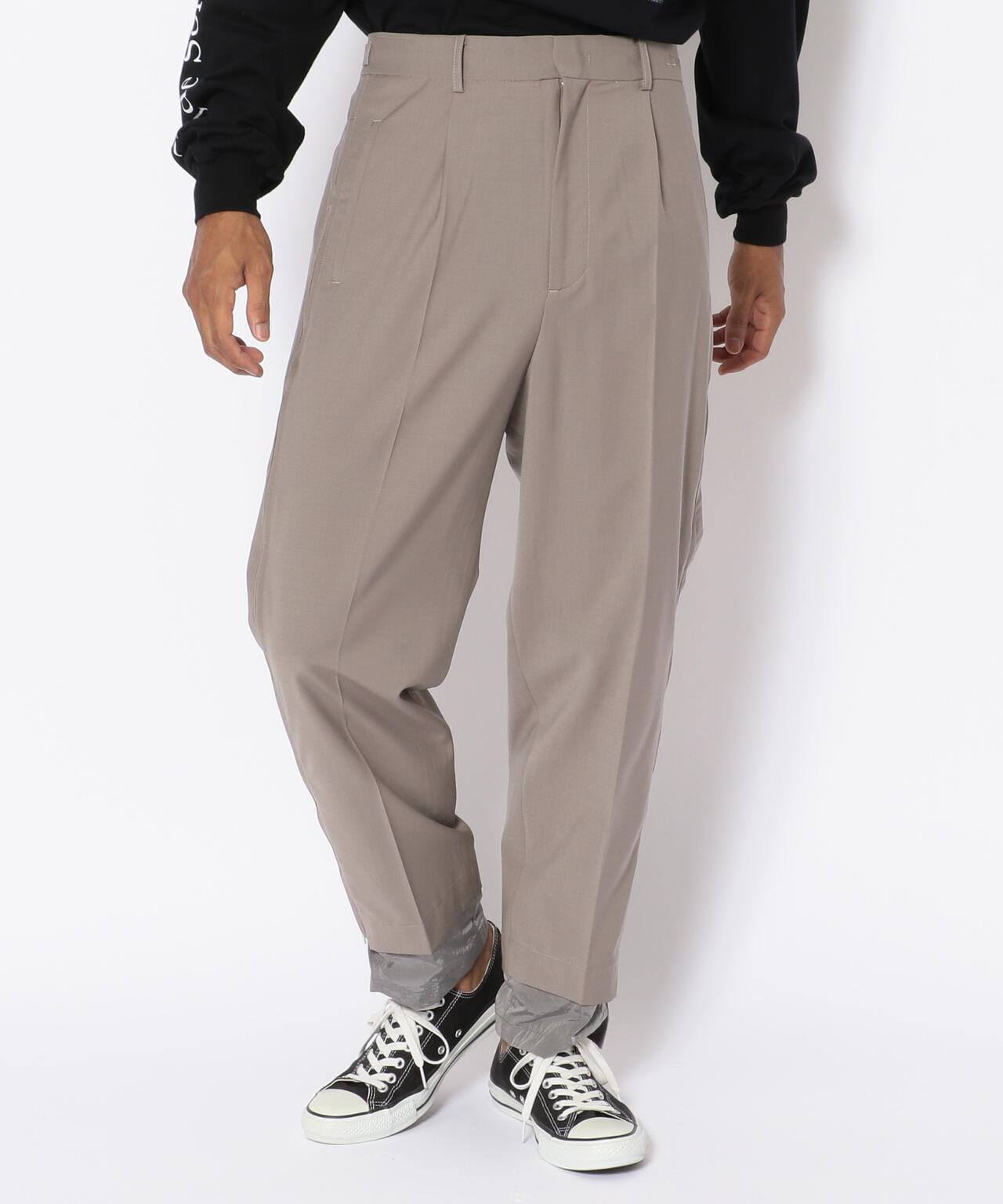 LUSOR(ルーソル)WOOL ZIP SLACKS