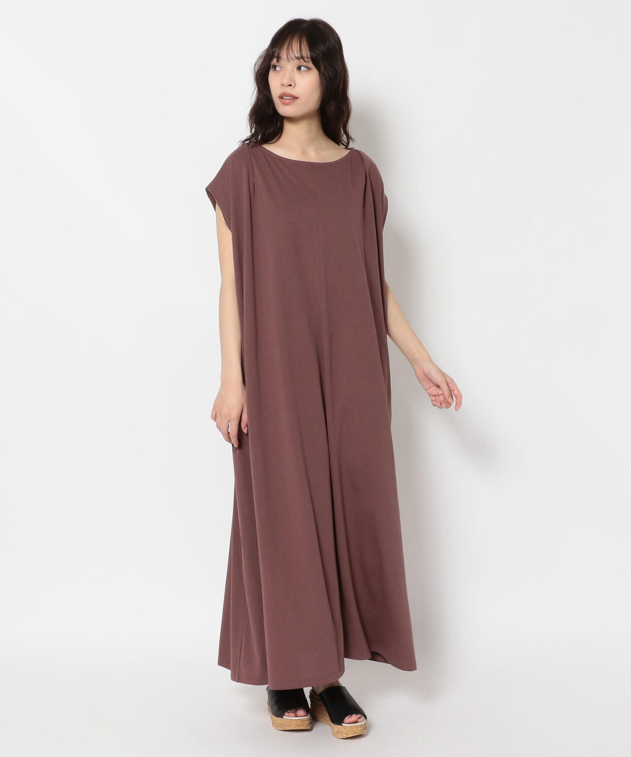 DROIT BELLO(ドロイトベロ)ボリュームカットワンピース