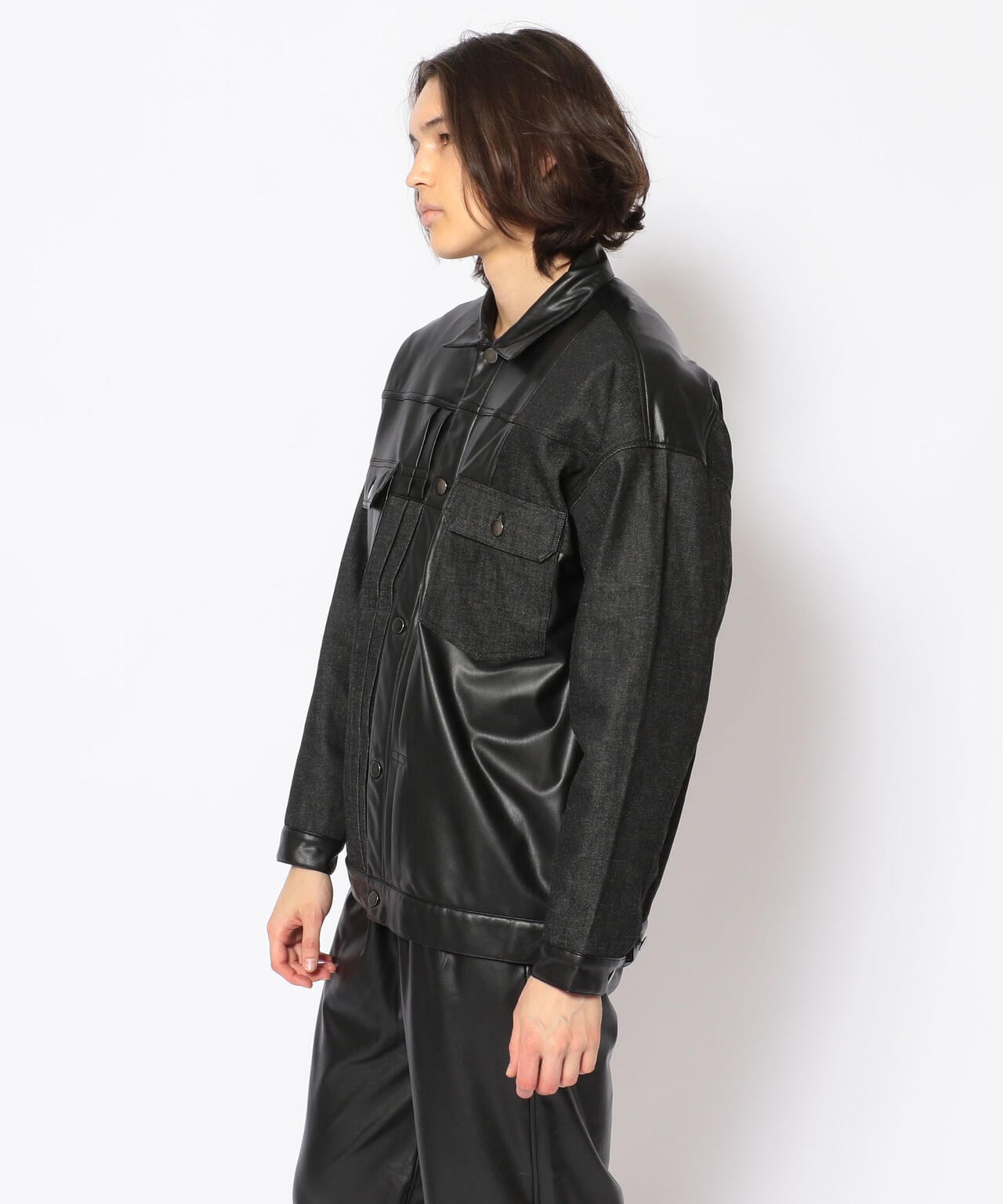 LUSOR(ルーソル)Ecoleather G JKT エコレザーGジャケット