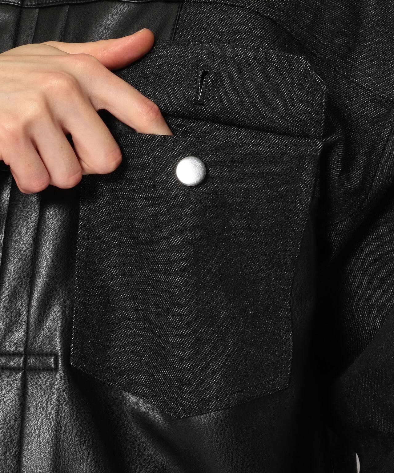 LUSOR(ルーソル)Ecoleather G JKT エコレザーGジャケット