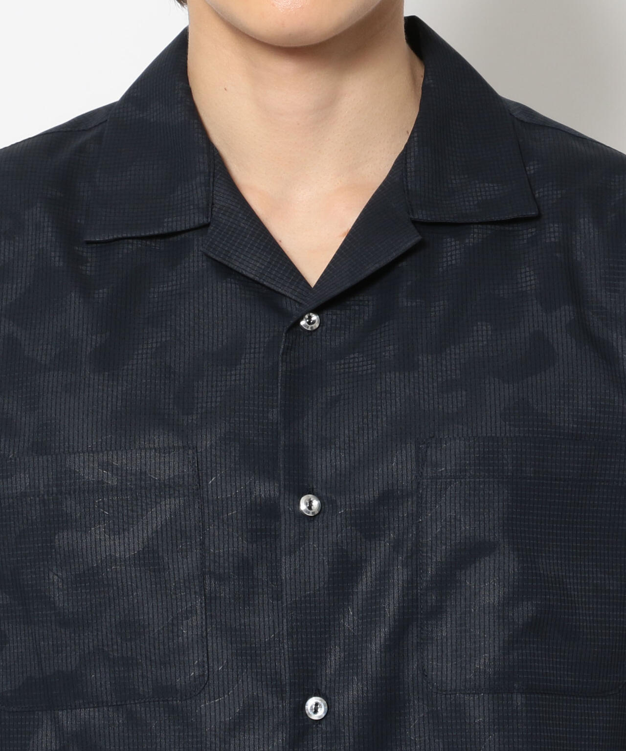 junhashimoto/ジュンハシモト/AIR DOT ALOHA L/S SHIRTS