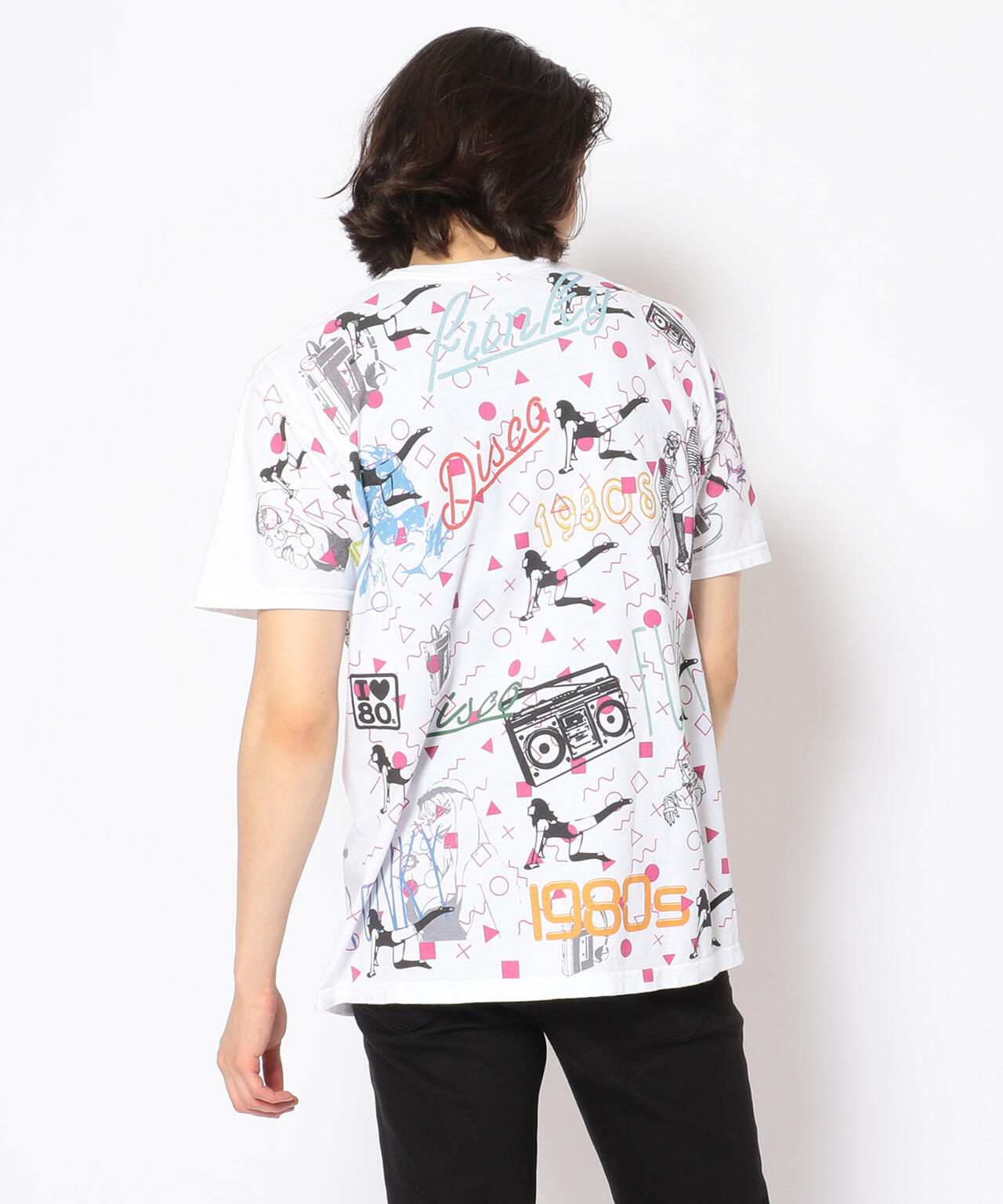 Kare/ME(カーミー)1980総柄Tシャツ
