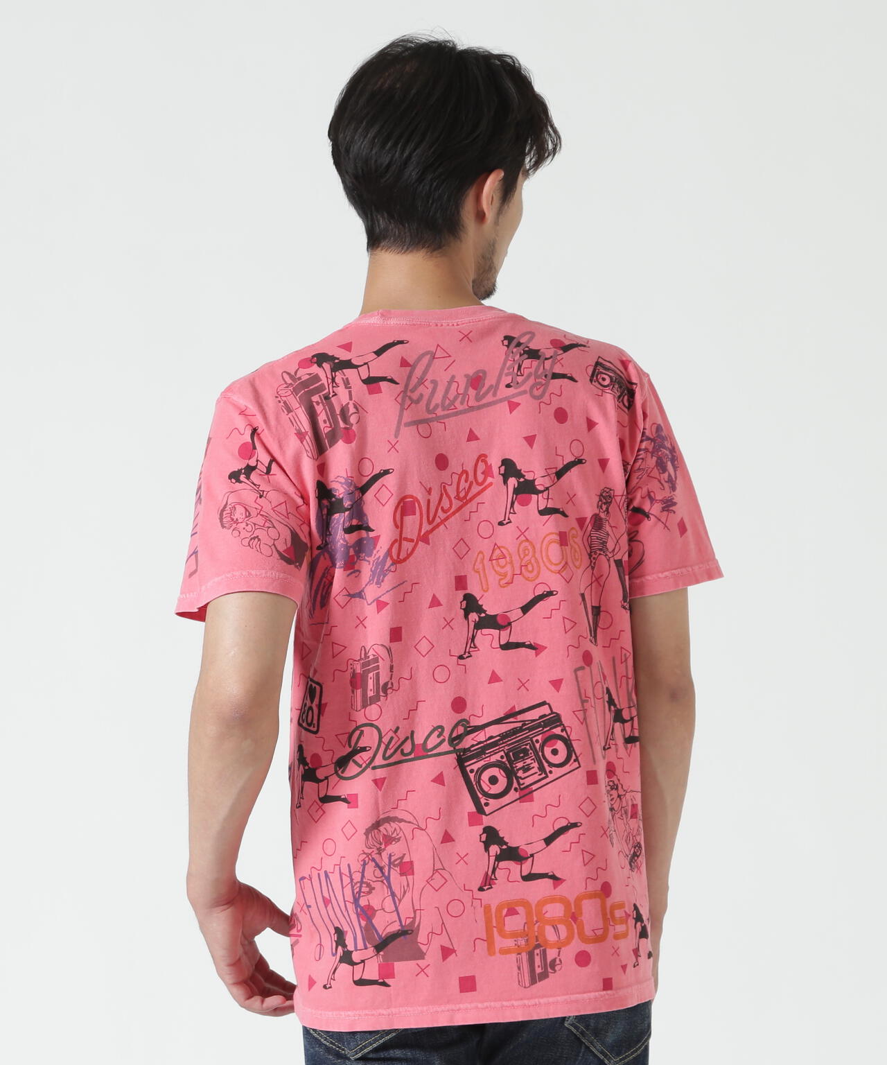 Kare/ME(カーミー)1980総柄Tシャツ