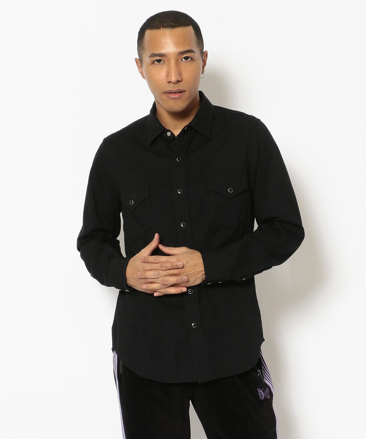 MINEDENIM(マインデニム)DENIM WESTERN SHIRTS/デニムウエスタンシャツ
