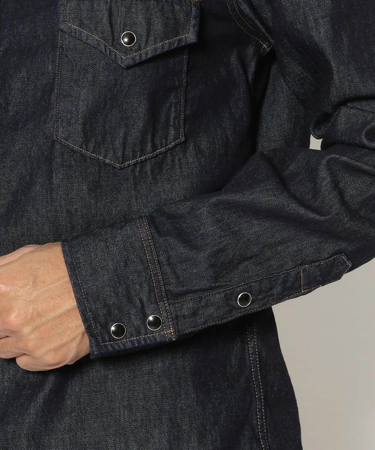 MINEDENIM(マインデニム)DENIM WESTERN SHIRTS/デニムウエスタンシャツ