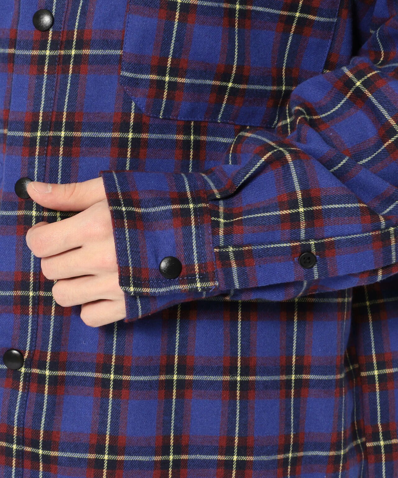 LUSOR(ルーソル)SNAP BUTTON SHIRTS スナップボタンシャツ