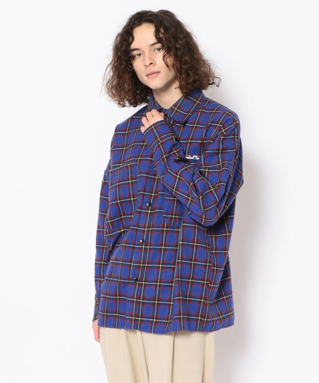 LUSOR(ルーソル)SNAP BUTTON SHIRTS スナップボタンシャツ