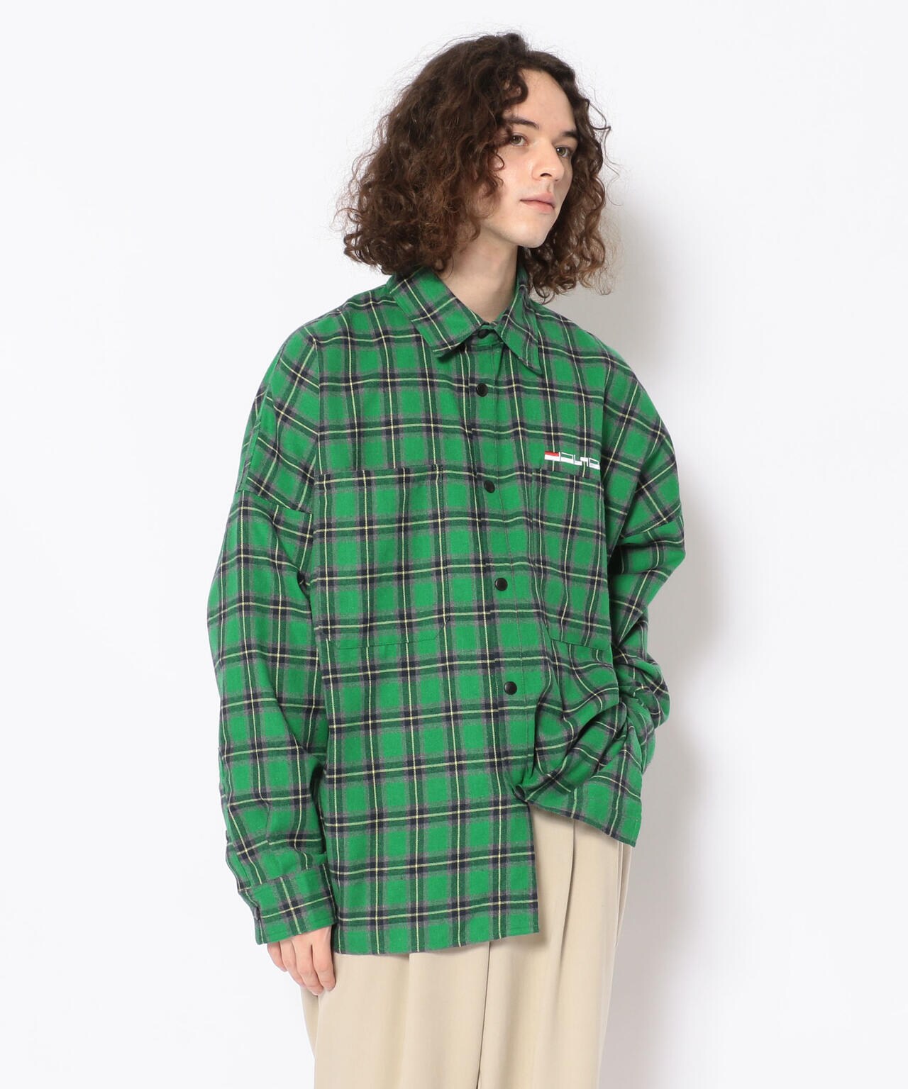 LUSOR(ルーソル)SNAP BUTTON SHIRTS スナップボタンシャツ