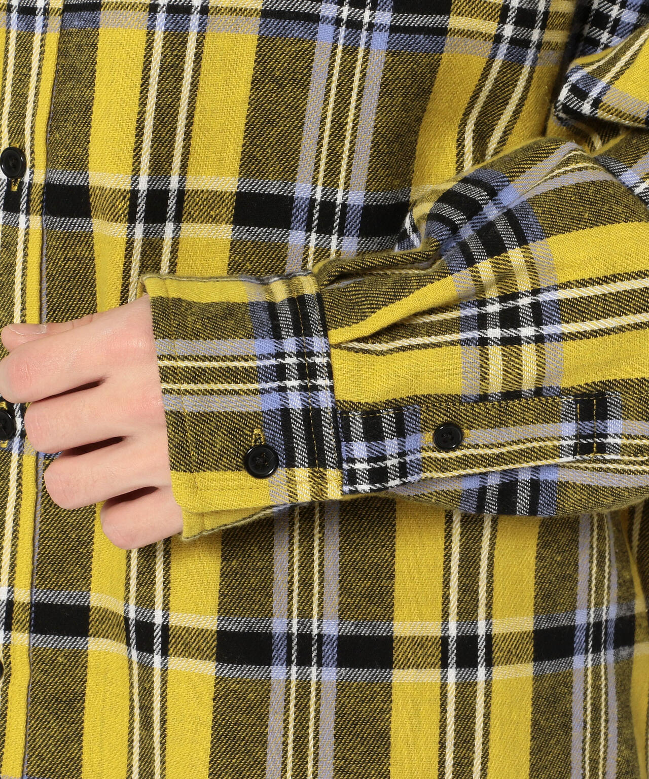 LUSOR(ルーソル)Wappen SHIRTS ワッペンチェックシャツ