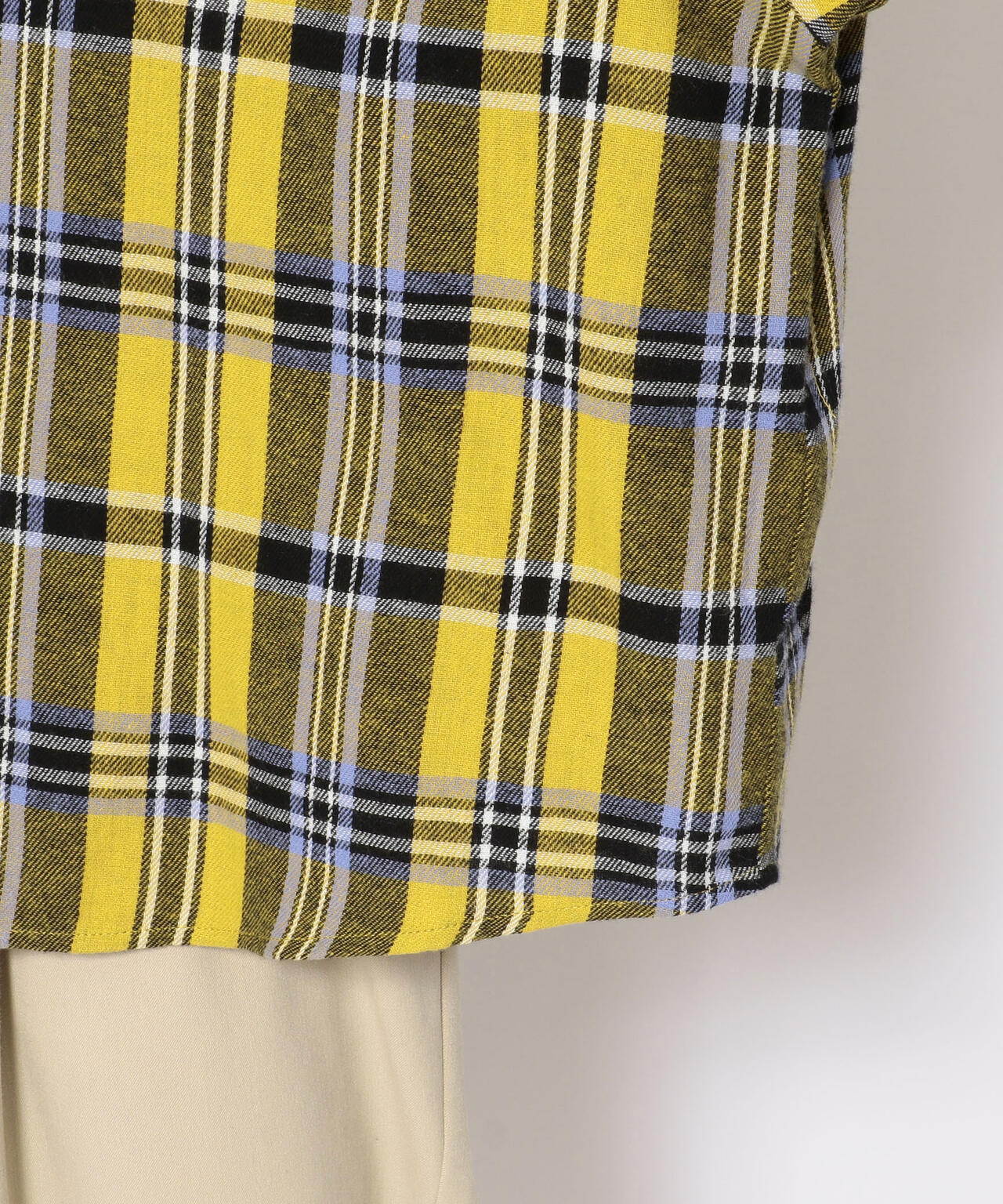LUSOR(ルーソル)Wappen SHIRTS ワッペンチェックシャツ