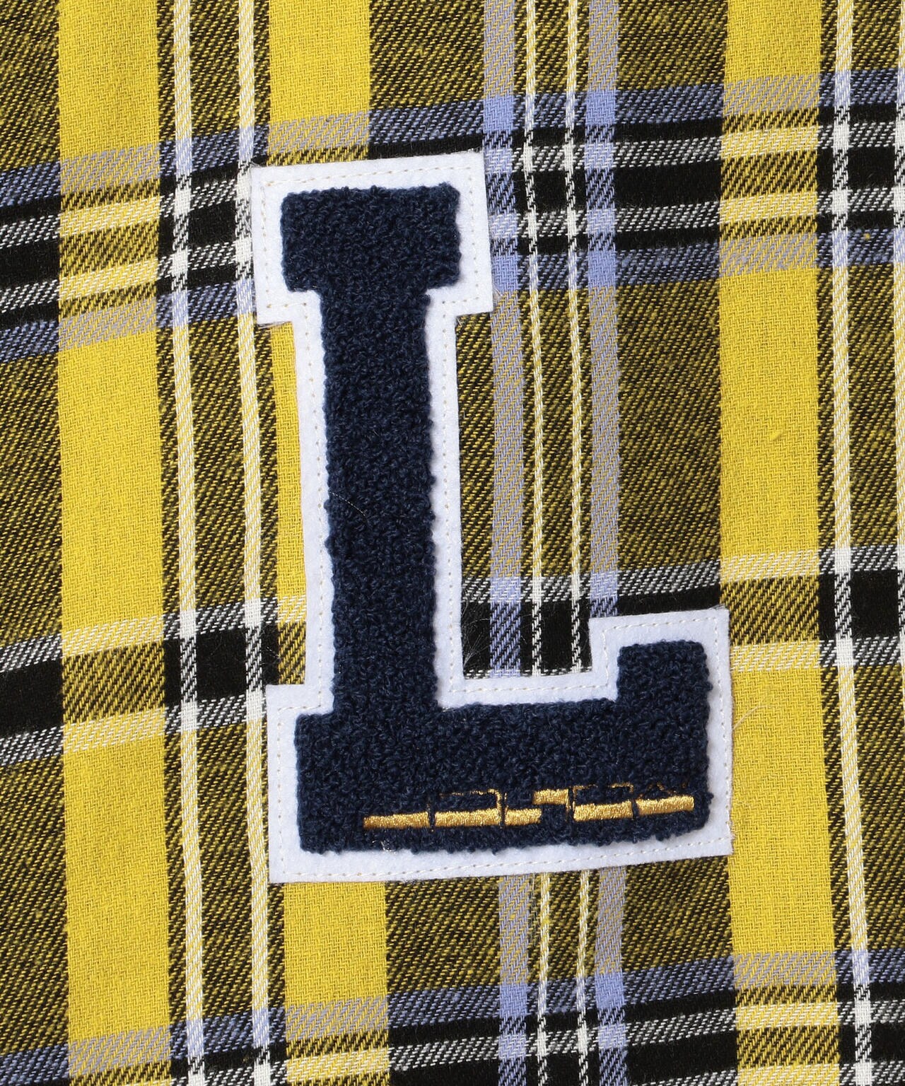 LUSOR(ルーソル)Wappen SHIRTS ワッペンチェックシャツ
