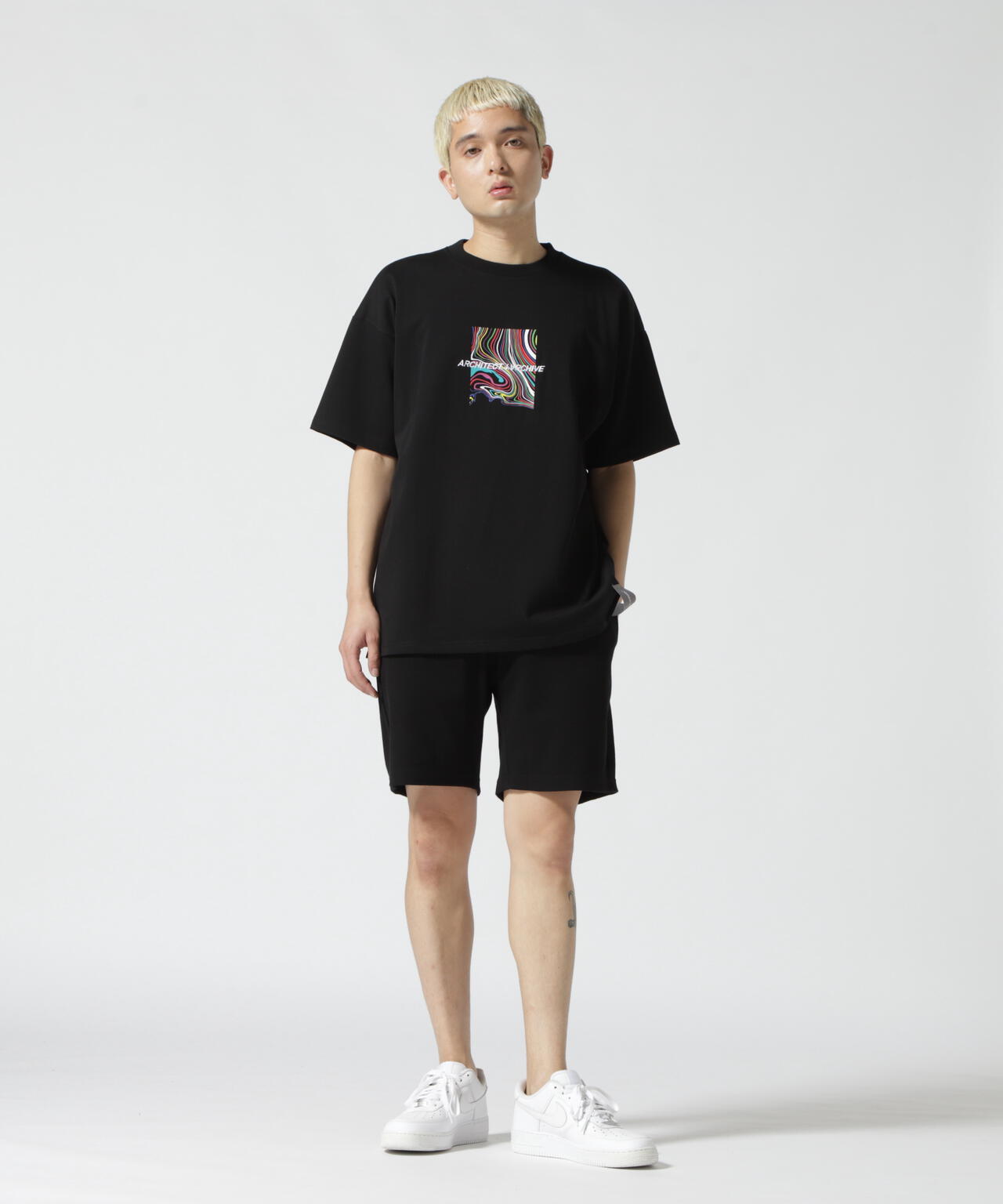 A4A(エーフォーエー) PAINT 半袖Tシャツ