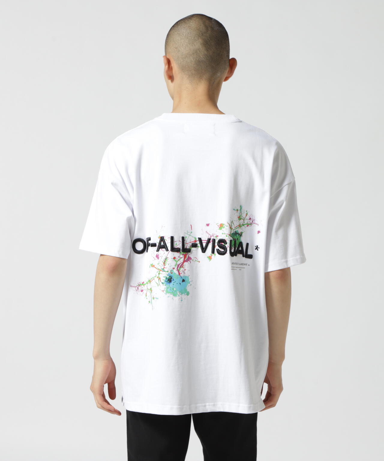 A4A(エーフォーエー) PAINT 半袖Tシャツ